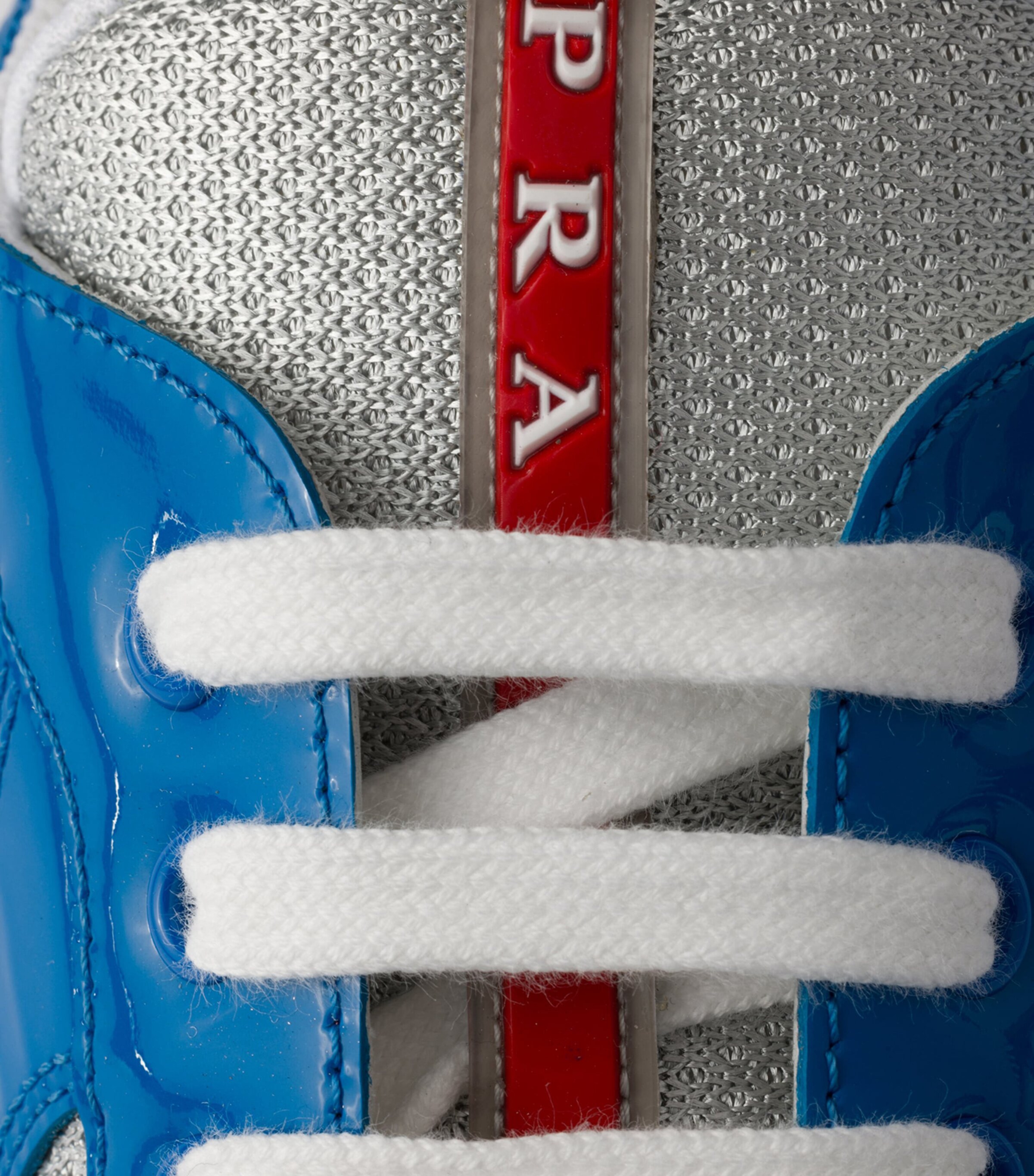 Prada Patent Leather-Blend America's Cup Sneakers Image 5
