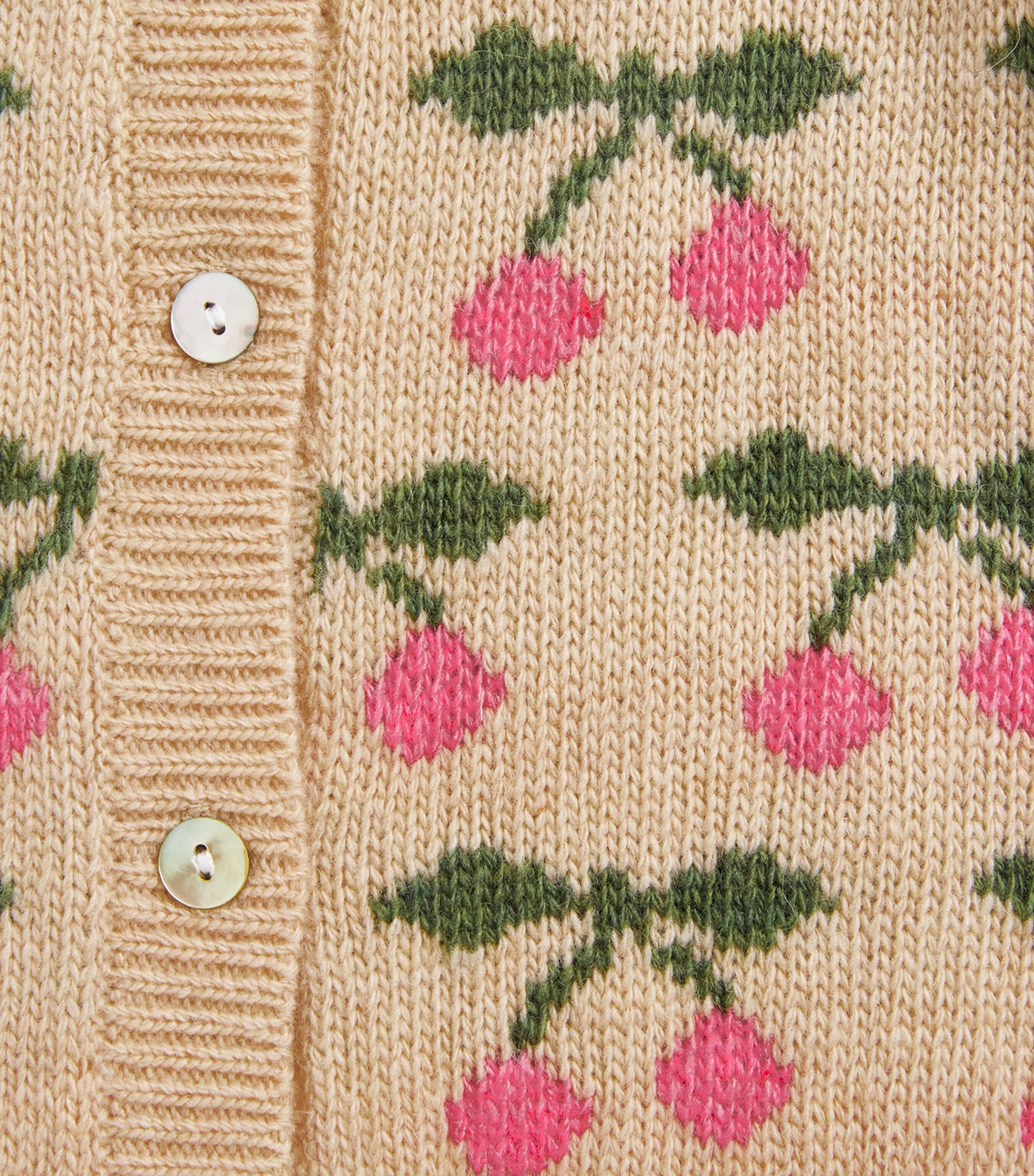 KONGES SLOJD Wool-Blend Belou Cardigan (9 Months-10 Years) Image 3