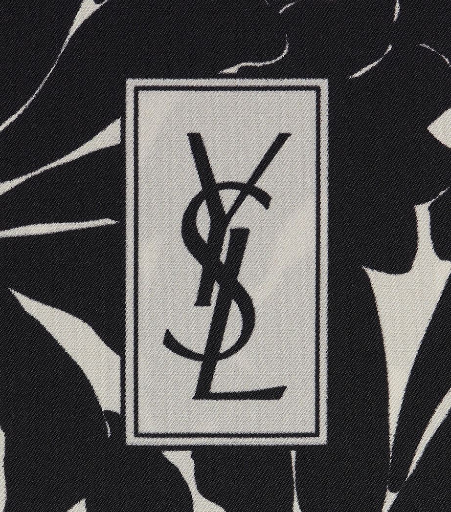 Silk Printed Scarf 1078 Image 3