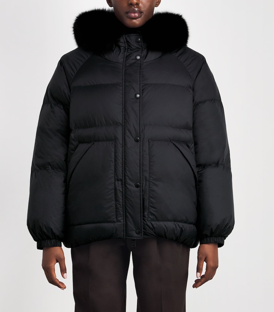 Down-Fur Technical Puffer Jacket (67cm) C99 Image 3