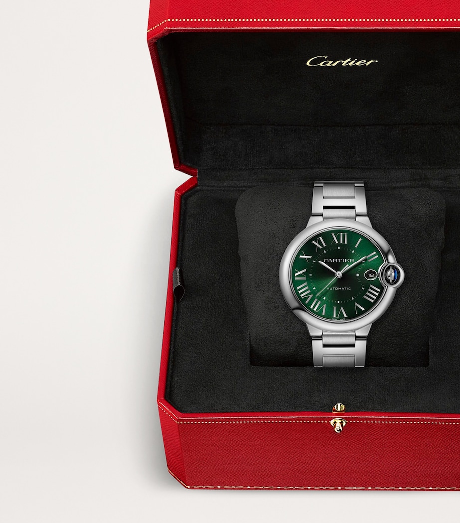 Stainless Steel Ballon Bleu de Cartier Watch 40mm STEEL Image 4