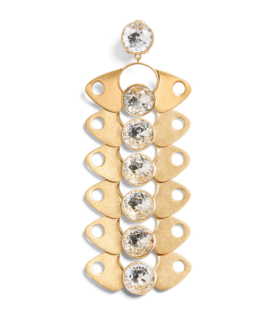 Valentino Garavani Embellished Pages Single Earring Image 1