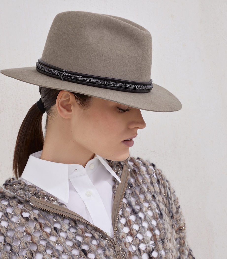 Felt Fedora Hat CKD38 Image 2