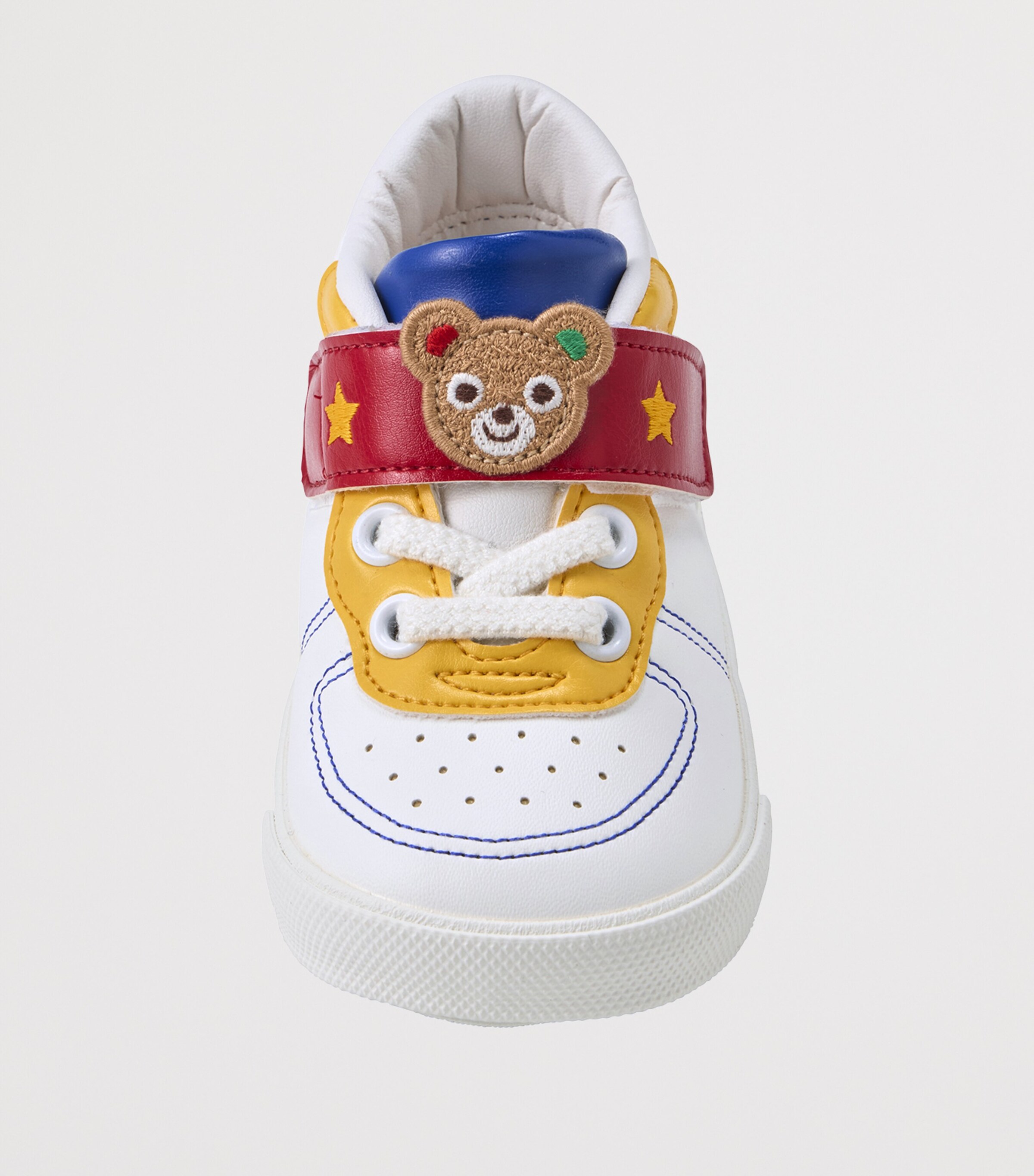 Faux Leather Velcro Sneakers 2 Image 4