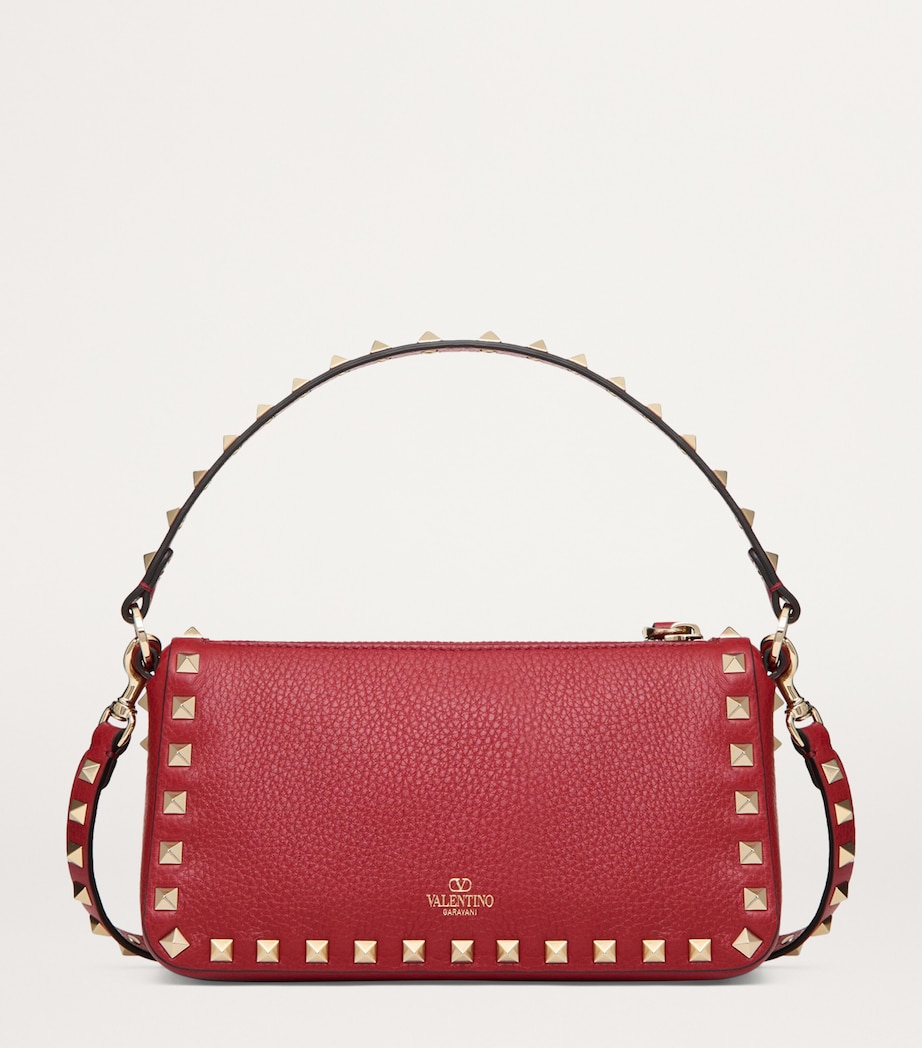 Calf Leather Rockstud Cross-Body Bag 0RO Image 4