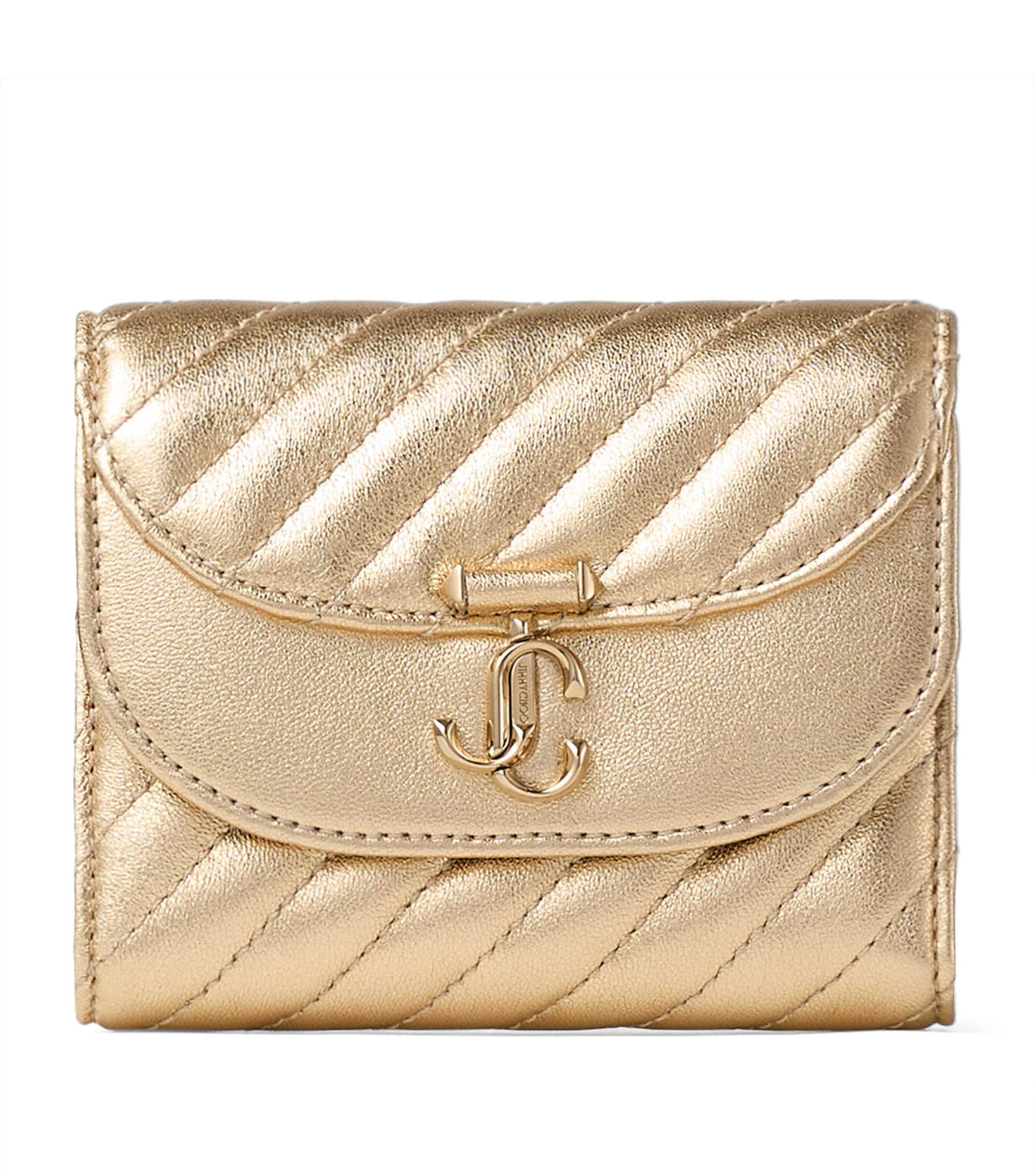 Curve Marinda Leather Wallet GOLD/SHINY GOLD Image 1