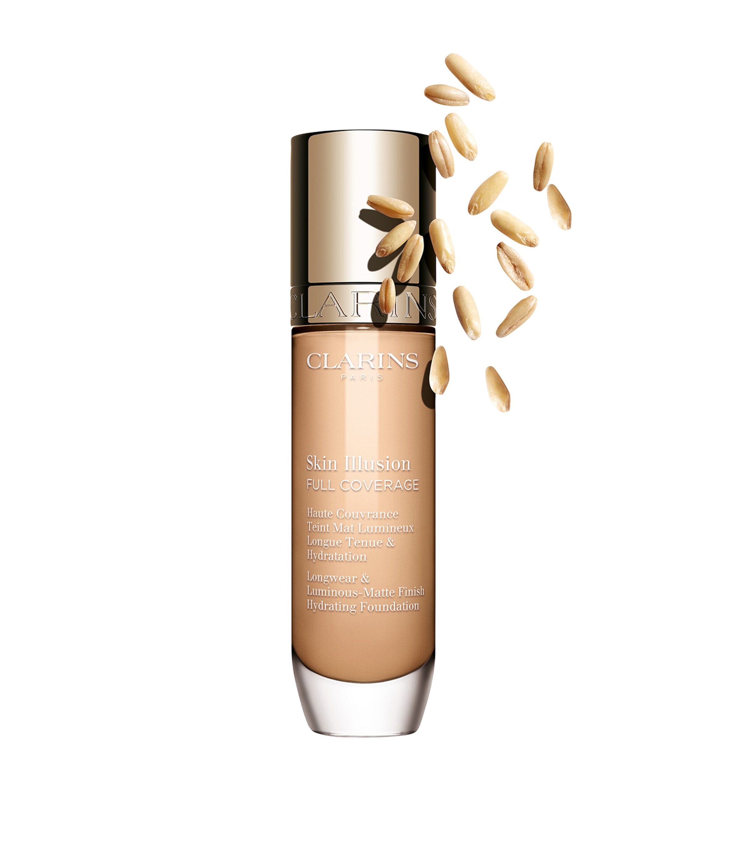 Clarins Skin Illusion Full Coverage Foundation | Make-up | Face | Foundations | Designers | Clarins Clarins Skin Illusion Full Coverage Foundation | Make-up | Face | Foundations | Designers | Clarins
