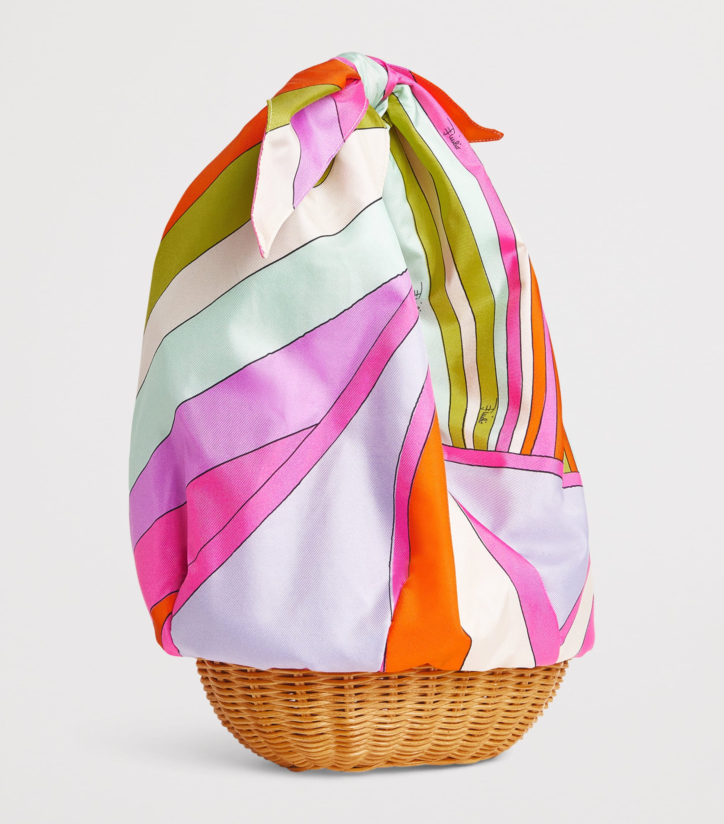 PUCCI Iride Print Bucket Bag Image 3