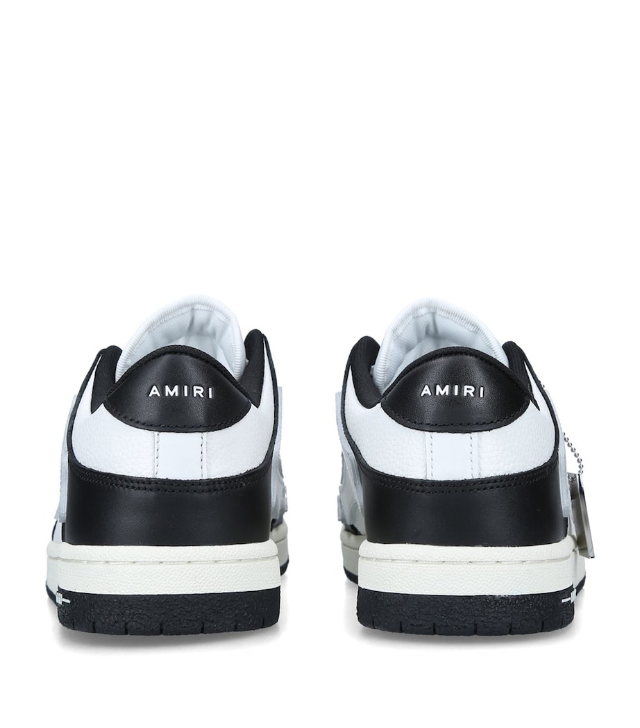 AMIRI Skel Low-Top Sneakers Blk/white Image 4