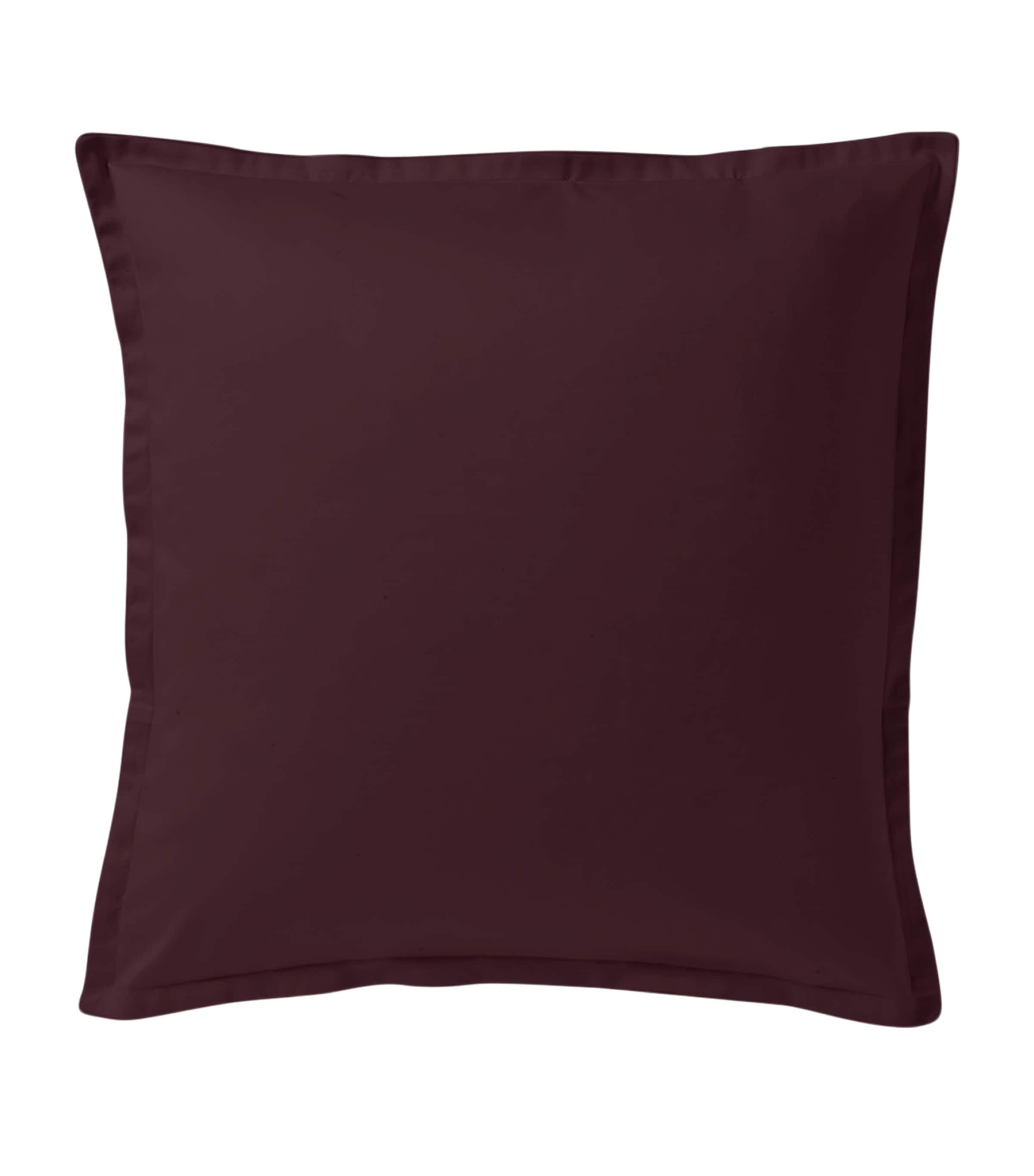 Alexandre Turpault Cotton Teophile Oxford Square Pillowcase In Purple