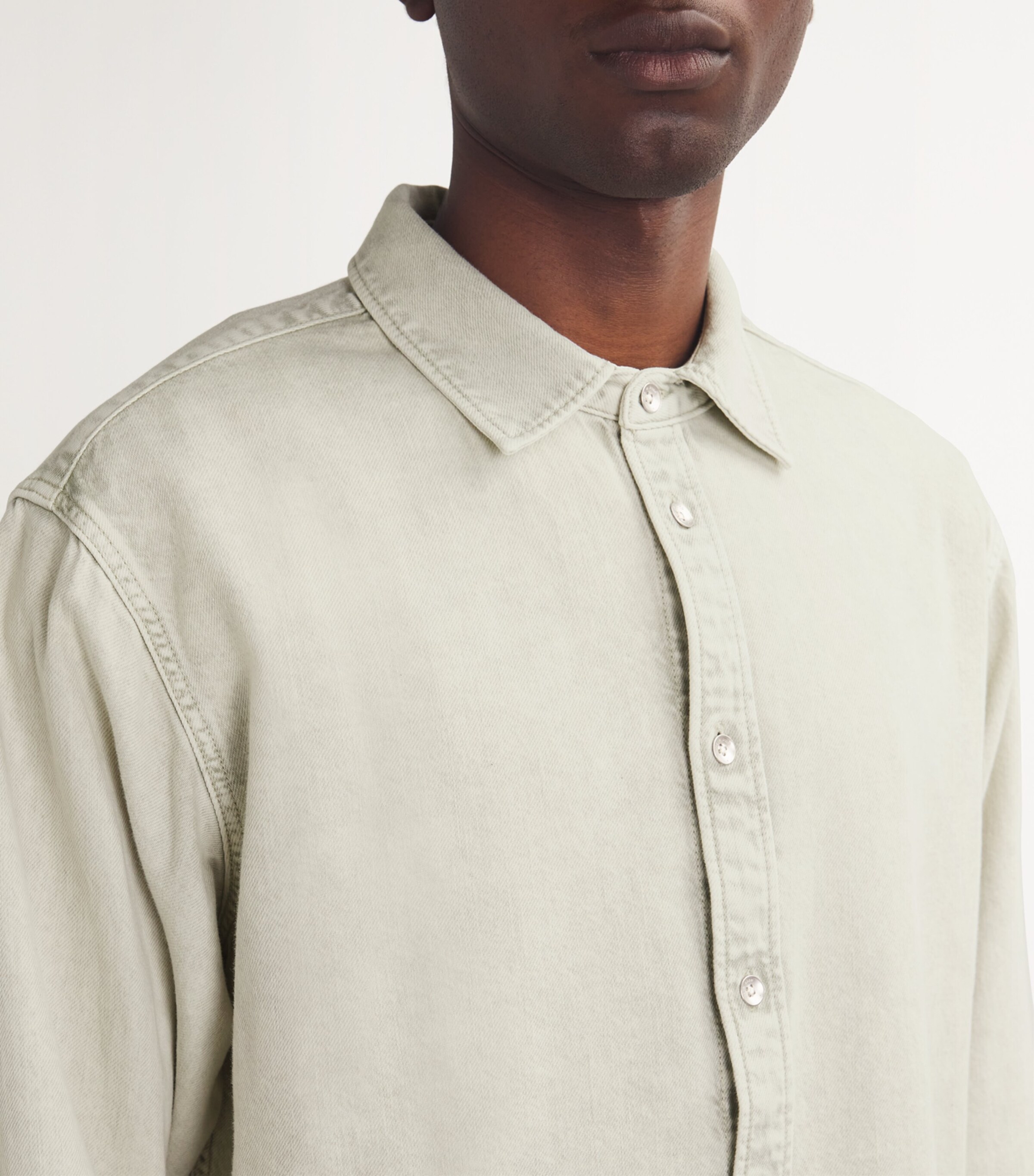 Denim Overshirt CLOUDCOVER Image 6