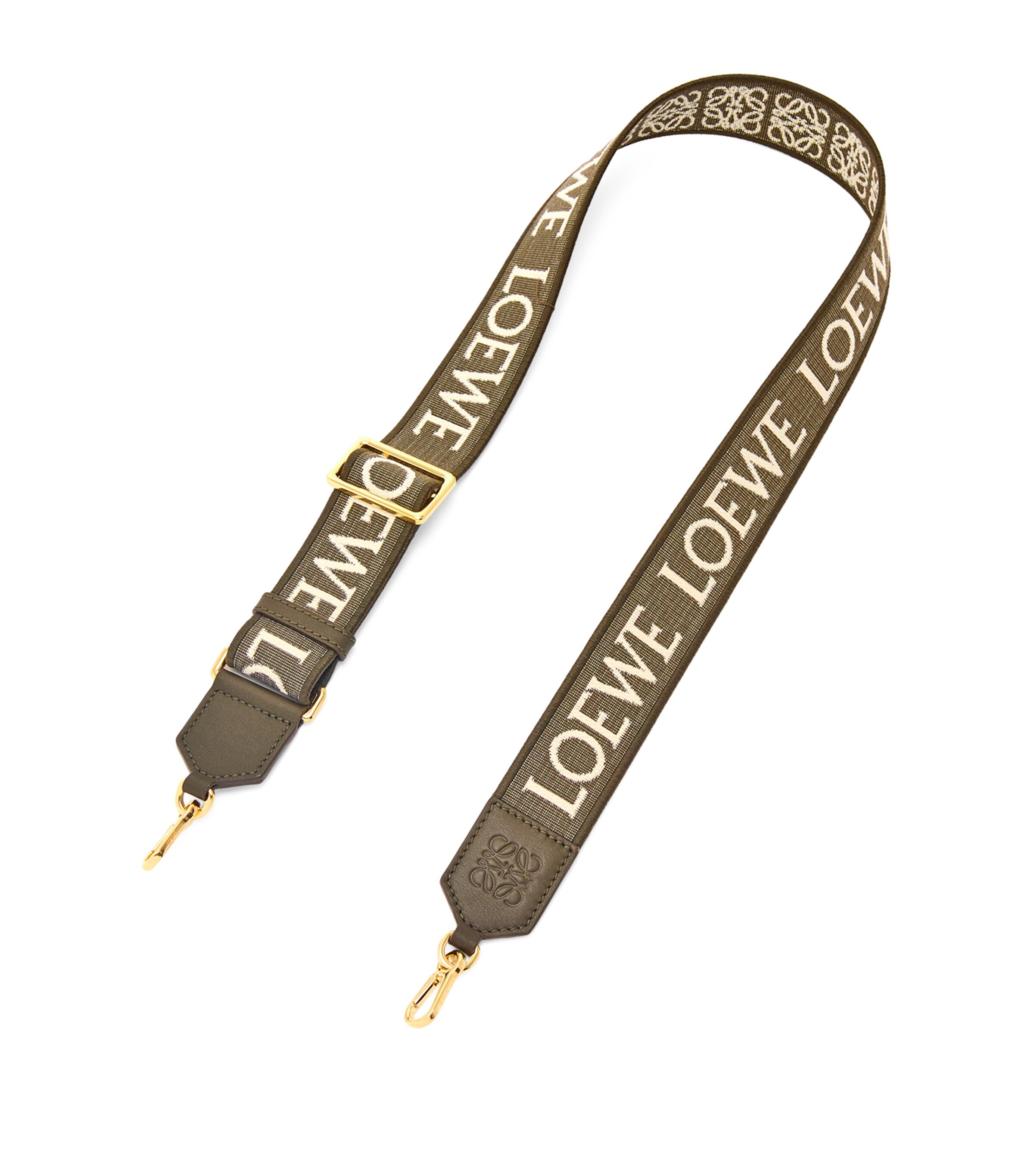 LOEWE JACQUARD ANAGRAM STRAP 