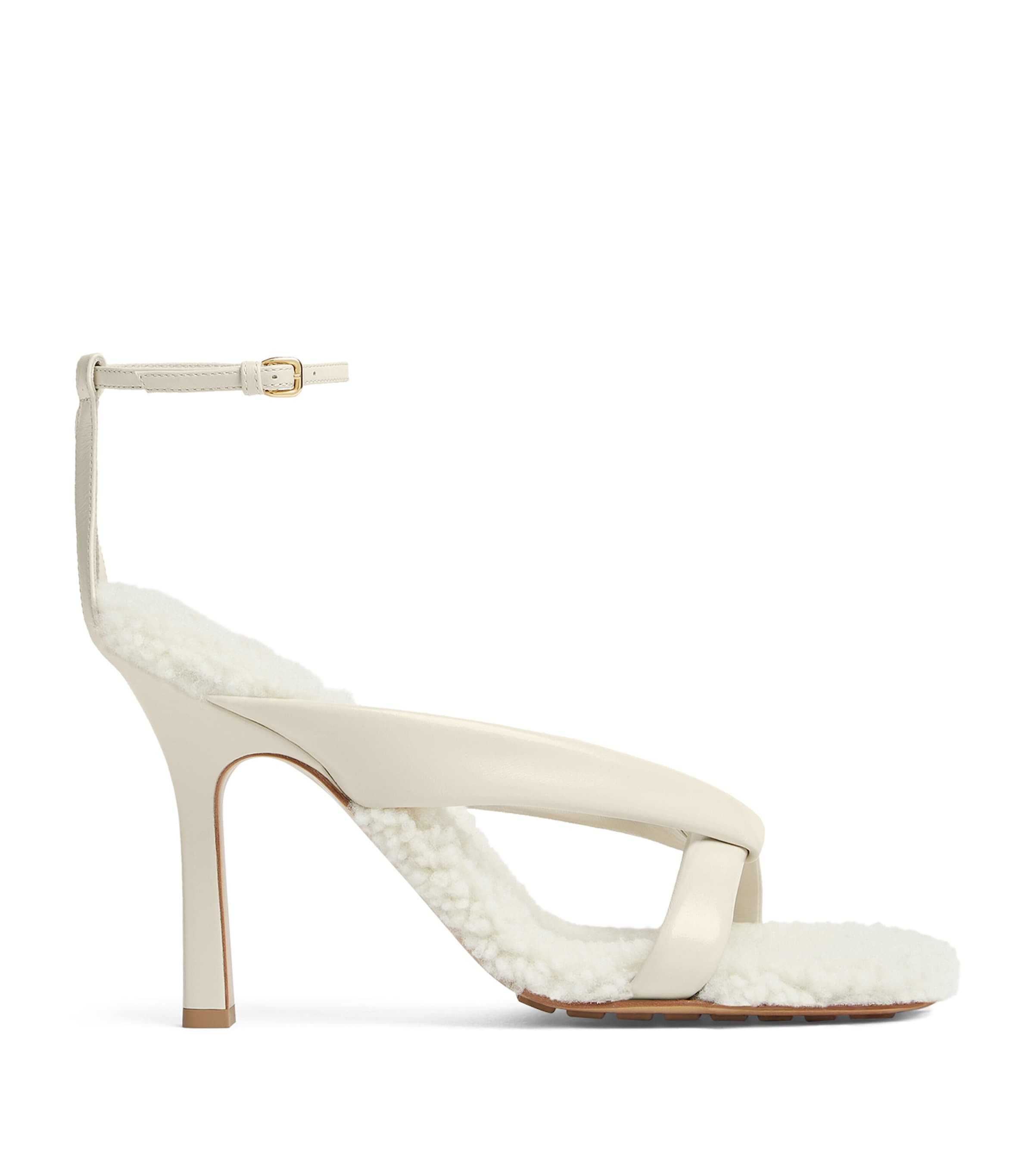 Bottega Veneta Leather Riva Sandals 90 Image 1