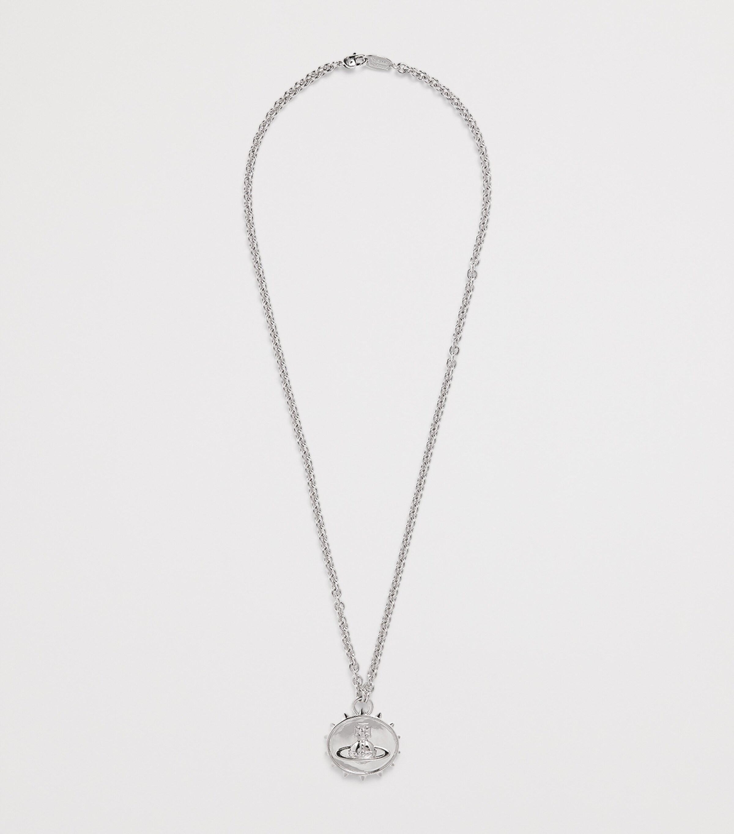 Vivienne Westwood Chester Orb Pendant Necklace Platinum Image 3