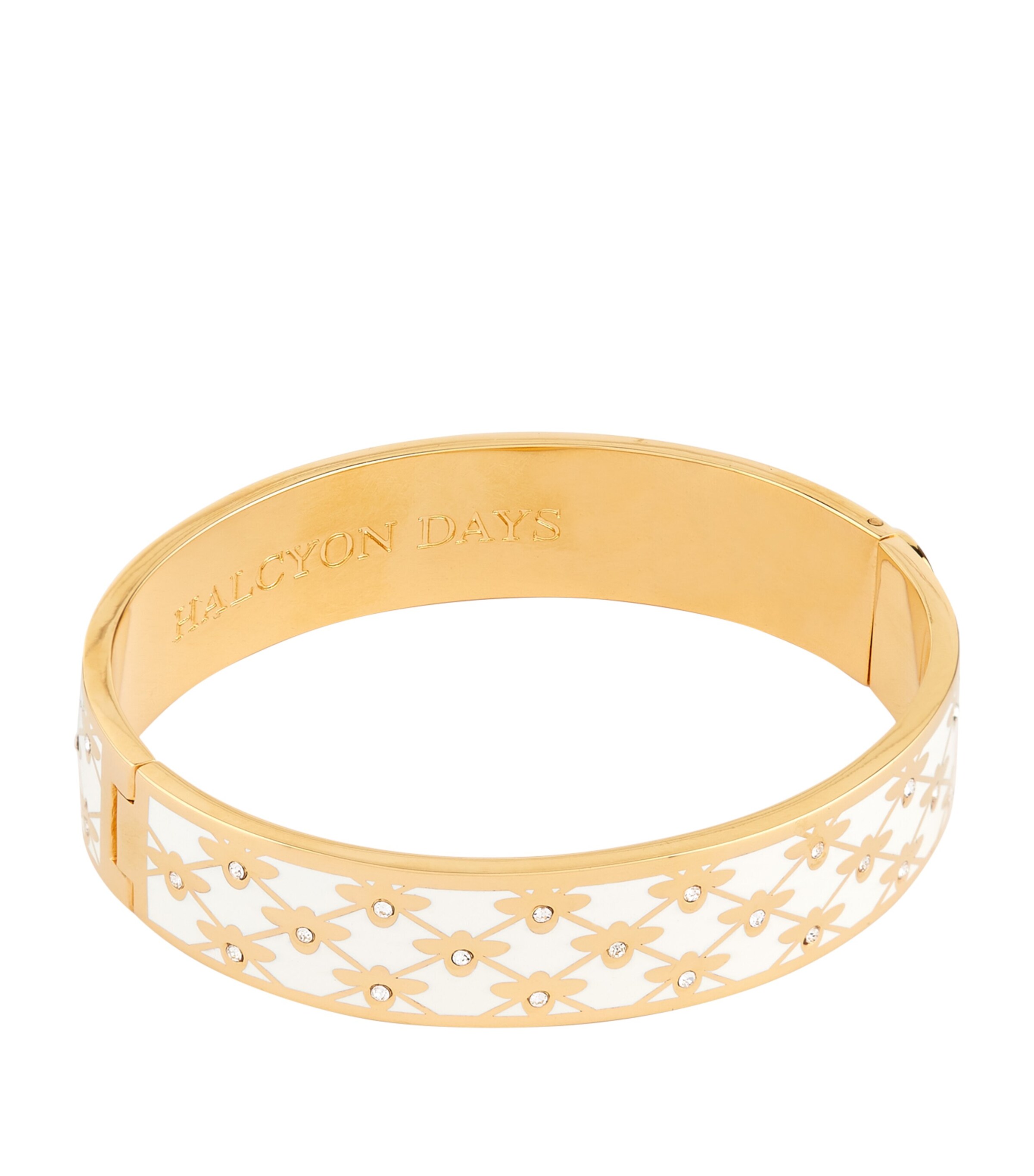 Bee Trellis Bangle CREAM/GOLD Image 3