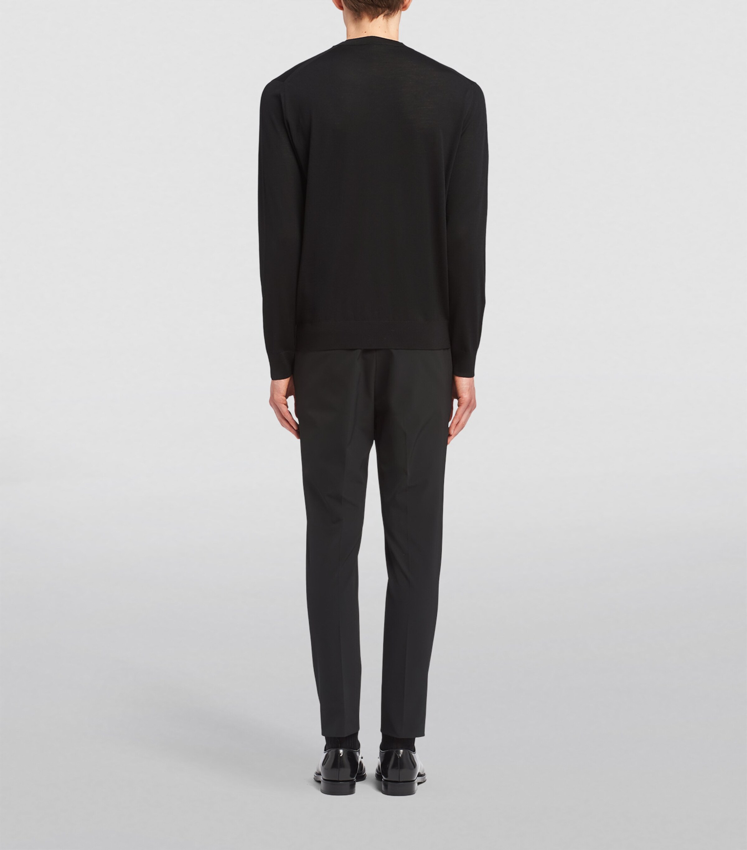 Wool Logo Sweater F0002 Image 4