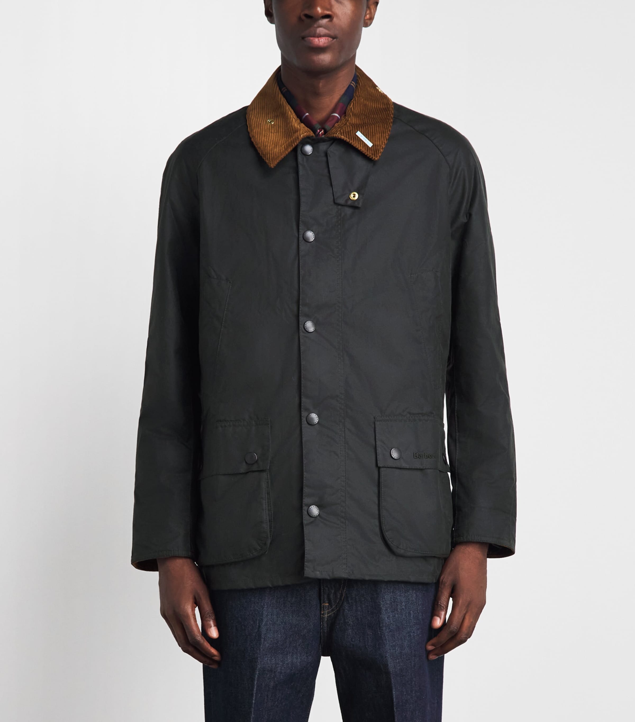 Barbour Mens Waxed Cotton Icons Ashby Sage Image 4