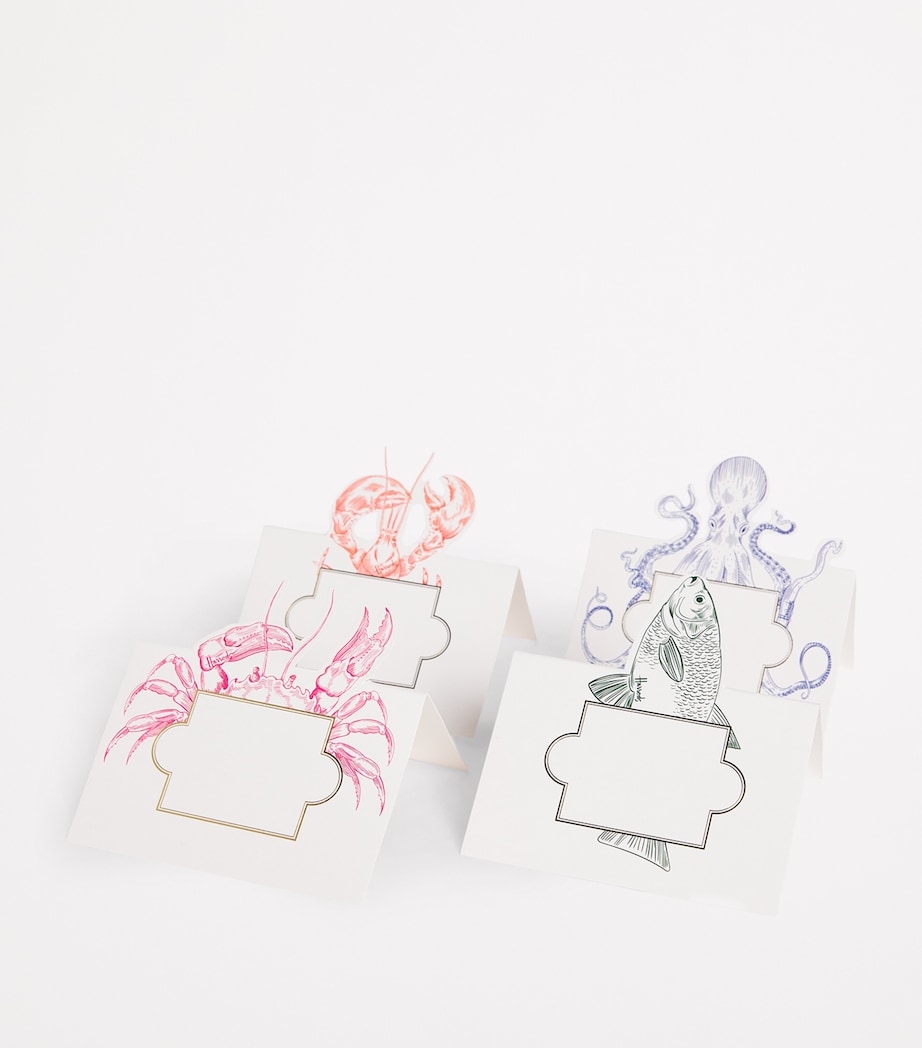 Set of 12 Character Place Cards MULTI Image 4