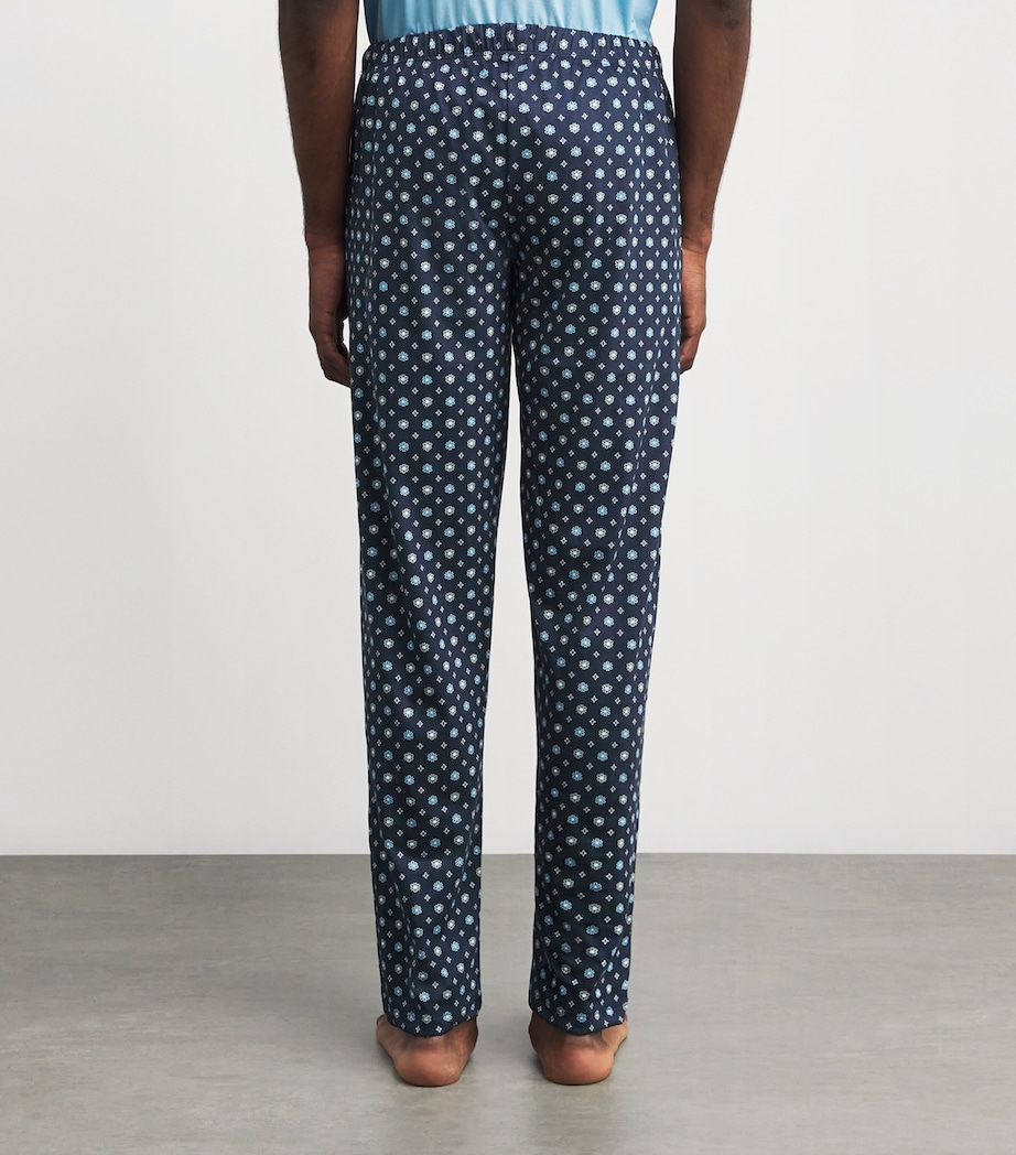 Cotton Night & Day Trousers 3003 REGATT TIE PRNT Image 4