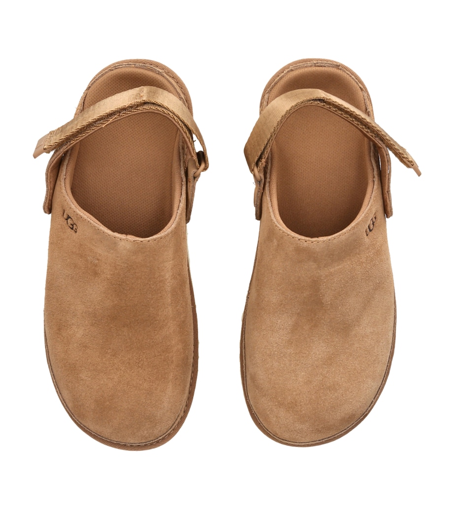 Suede Goldenstar Clogs CHESTNUT Image 4