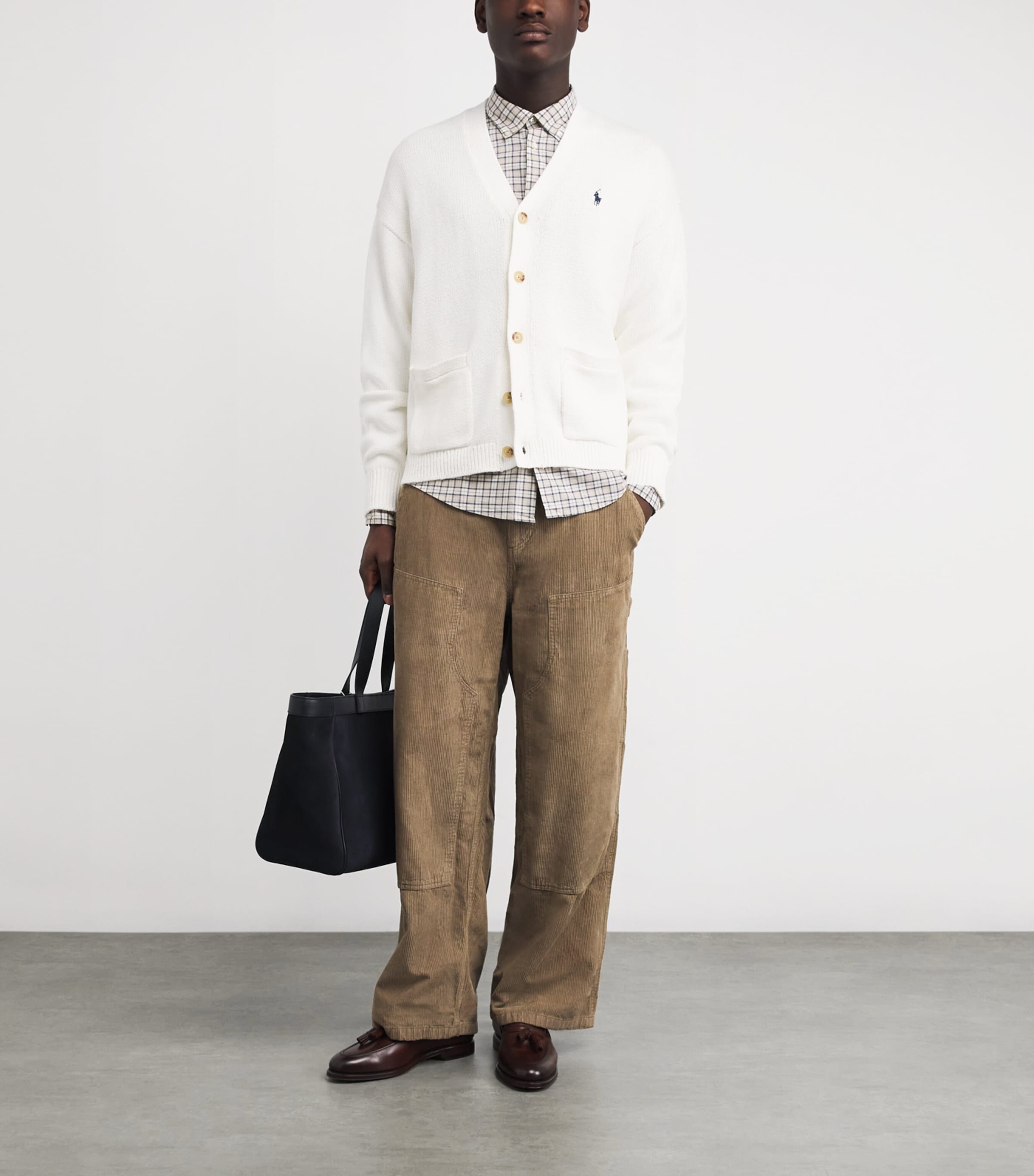 Stretch-Cotton Lomond Tailored Shirt OBAN MIST TARTANTN41 Image 2