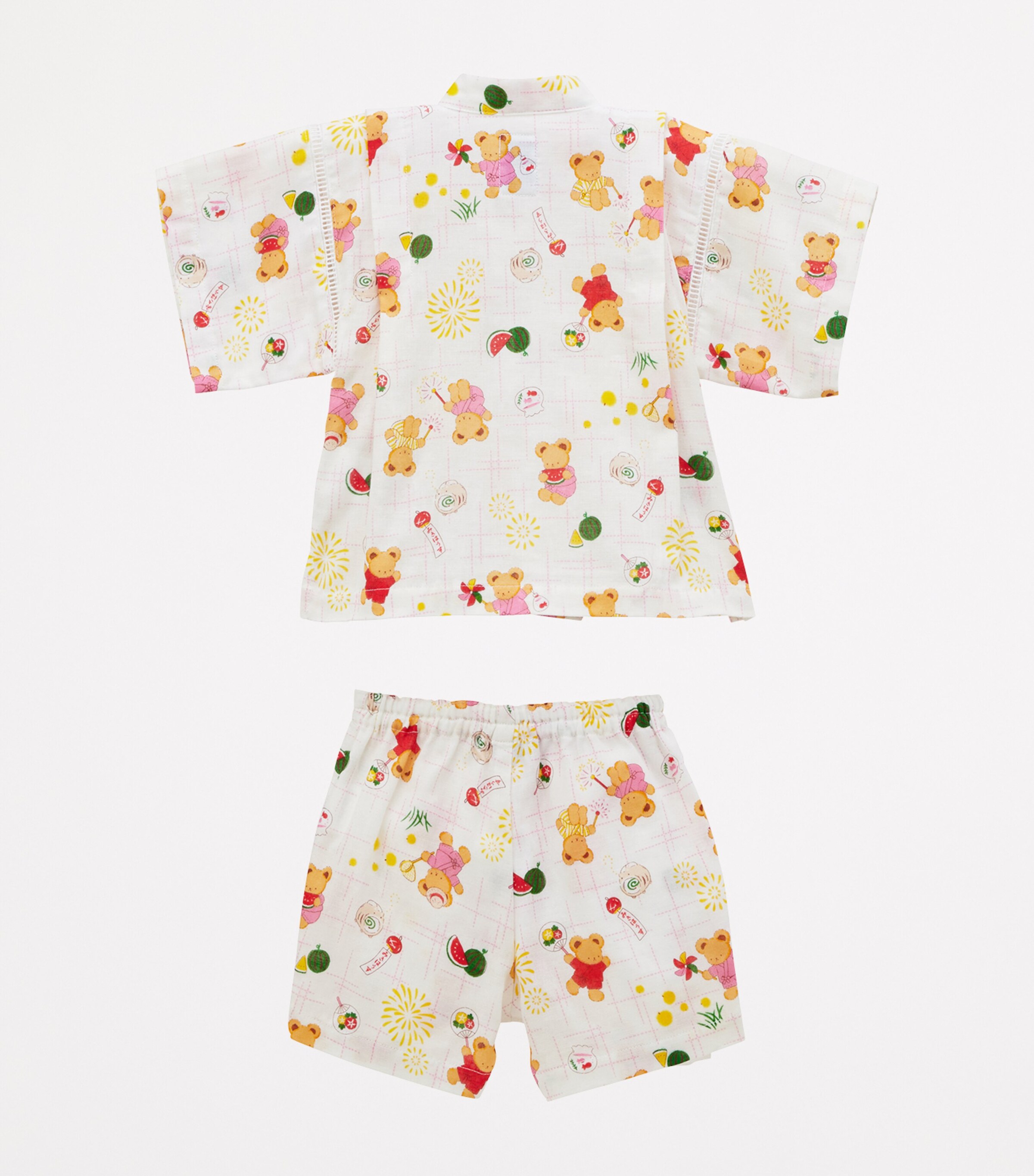 Cotton Jinbei Pyjama Set (2-5 Years) 1 Image 2