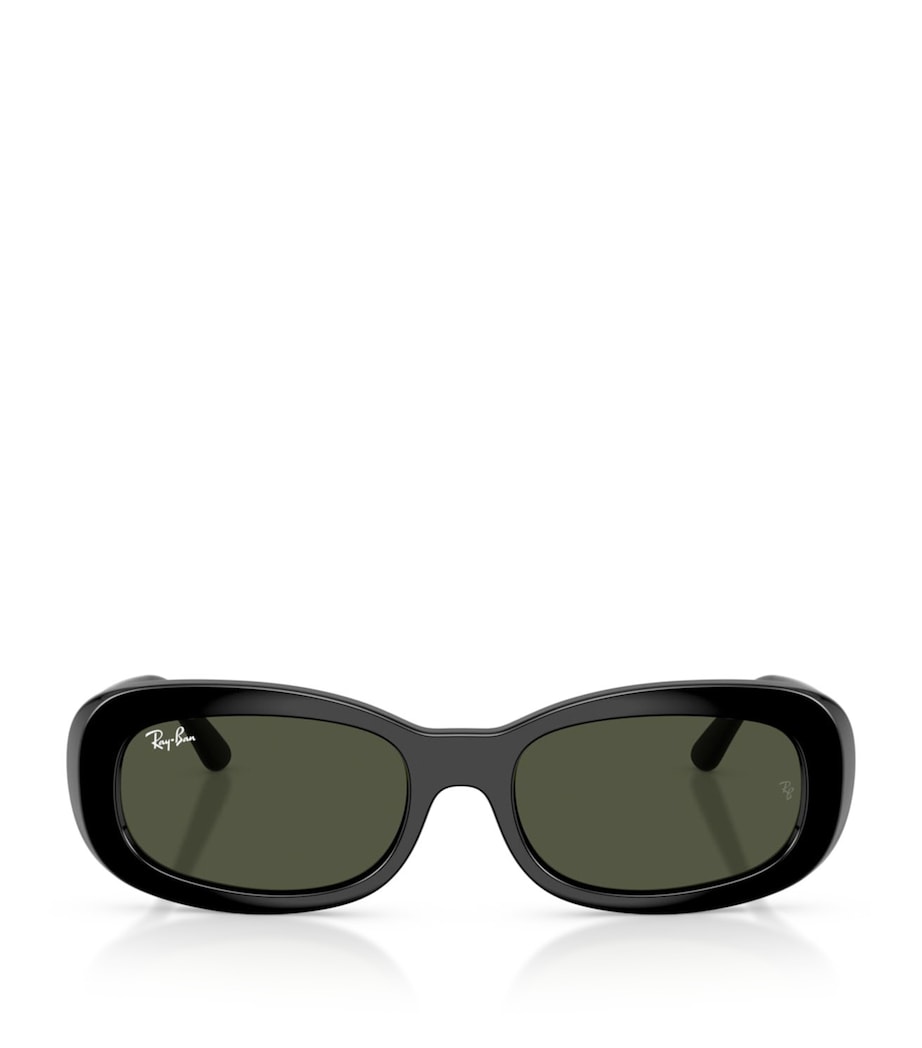 Ray-Ban RB2221 Ritual Oval Sunglasses Black Image 1