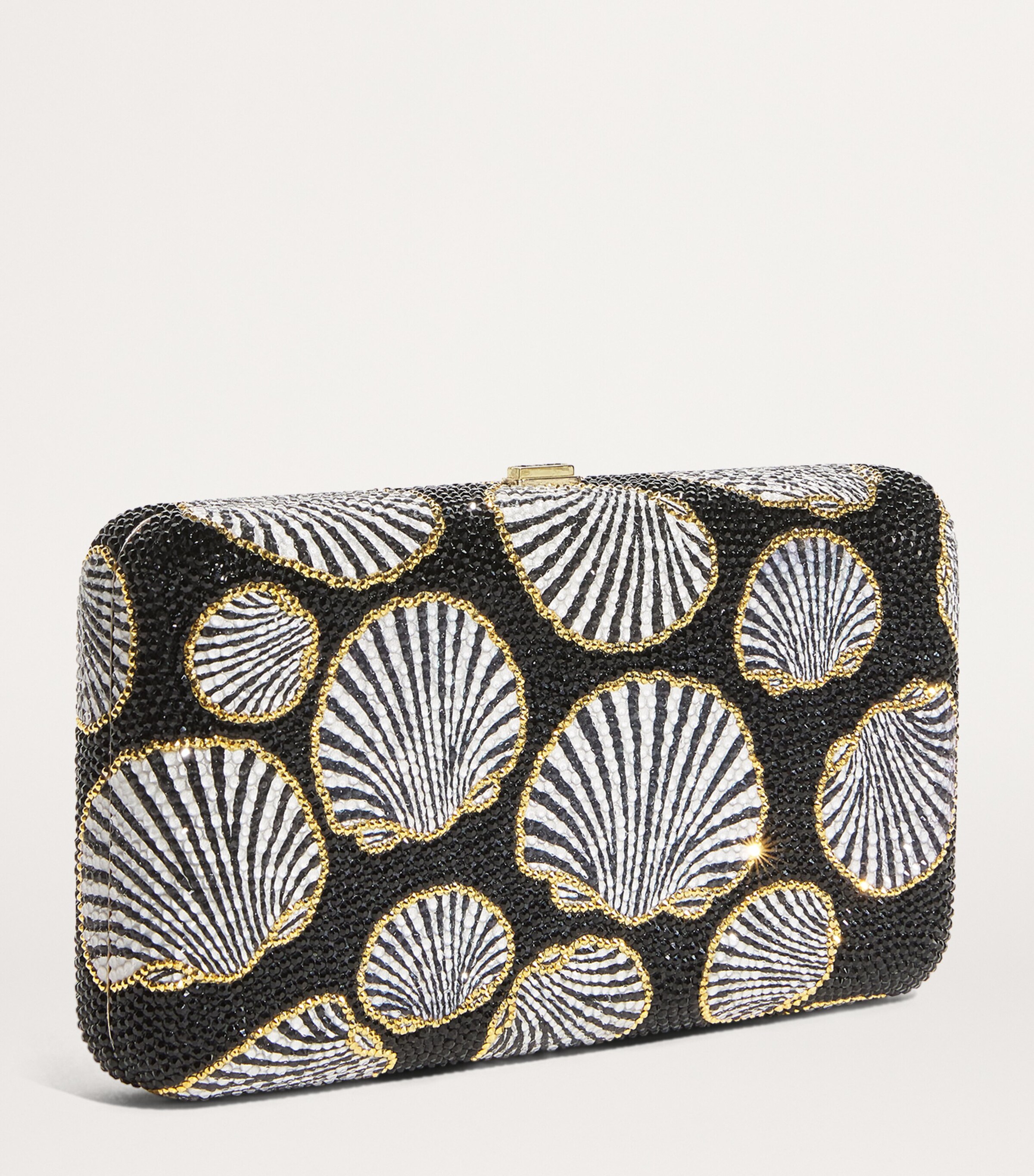 Midnight Mollusk Clutch Bag CHAMPAGNE JET MULTI Image 3
