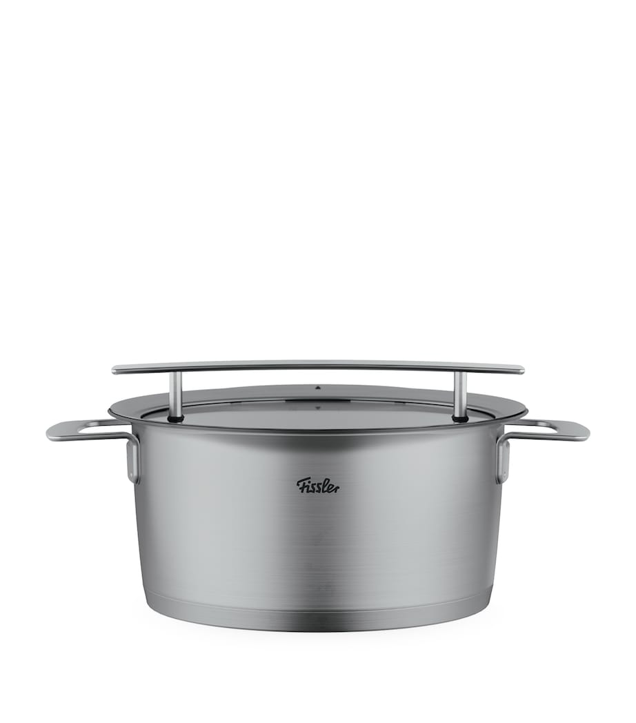 Stainless Steel Phi Stew Pot with Lid (24cm) STAINLESS STEEL Image 1