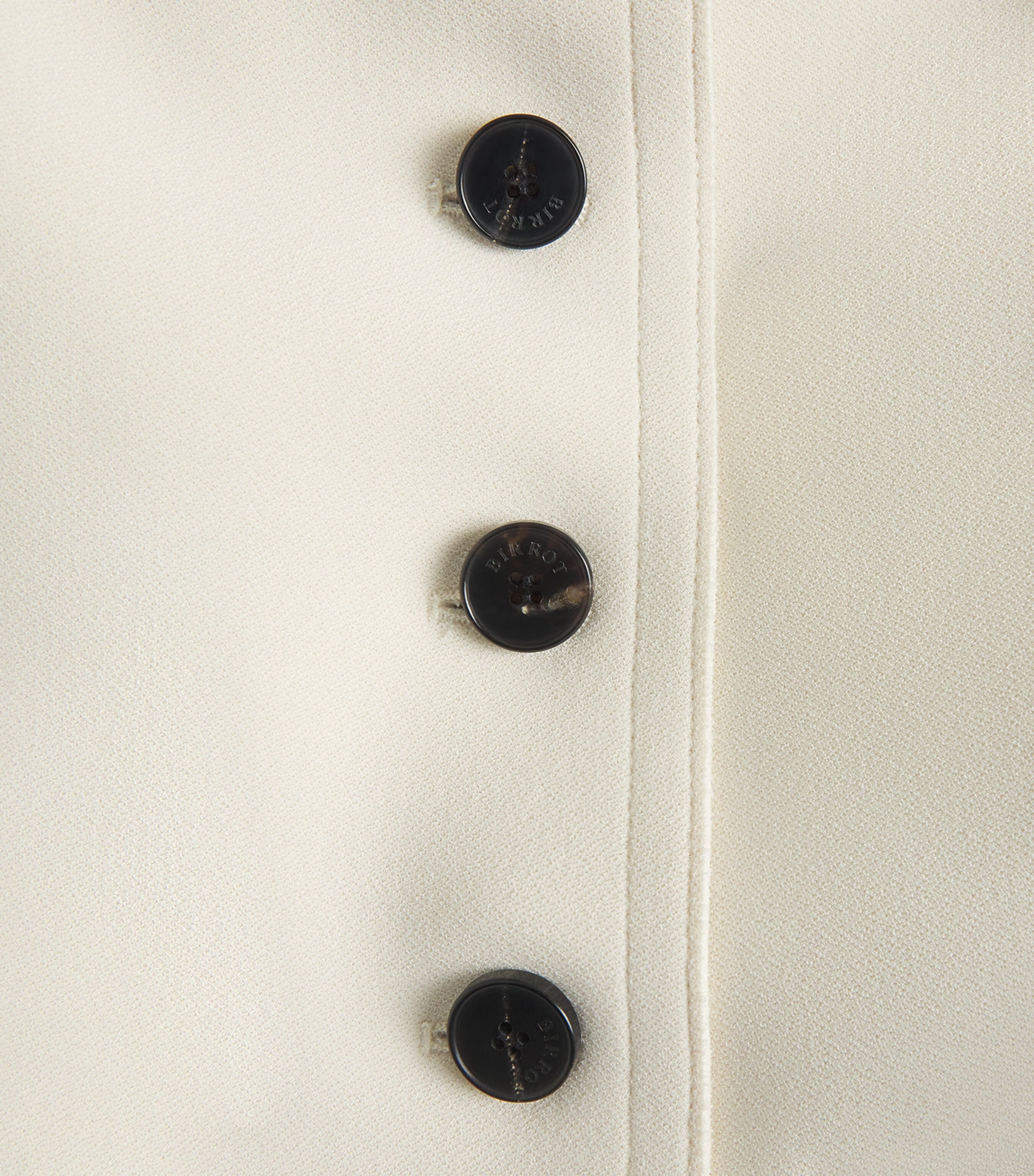 Birrot Womens Lay 4 Cropped Jacket Egg Shell Image 6