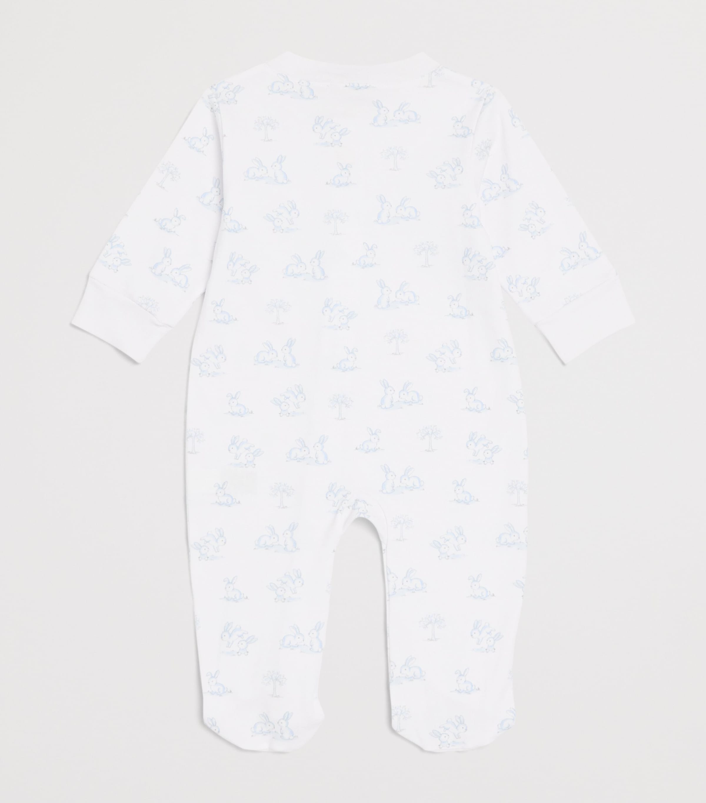 Kissy Kissy Spring Bunny All-In-One (9 Months) Blue Image 2