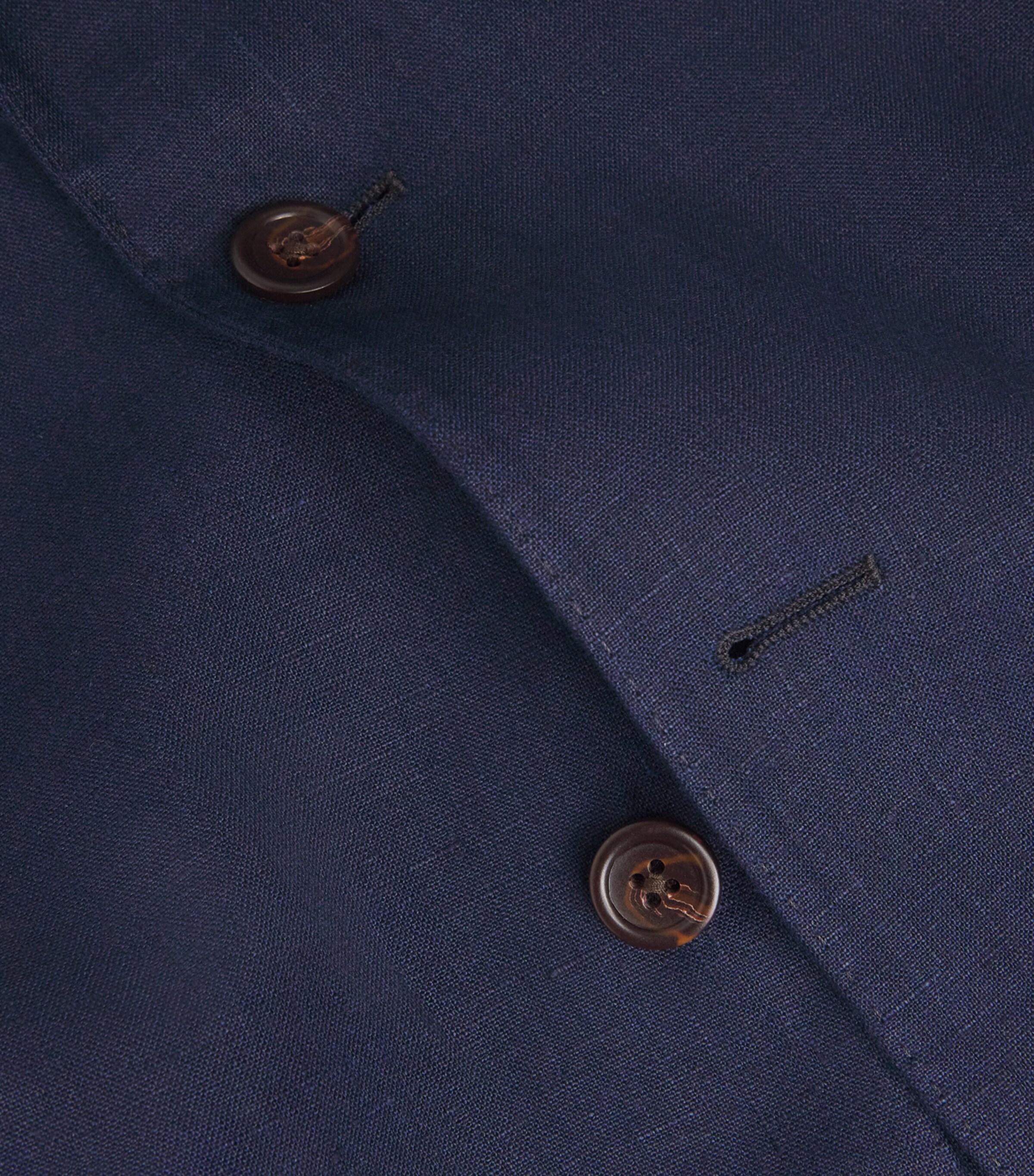 Linen Blazer NAVY Image 5