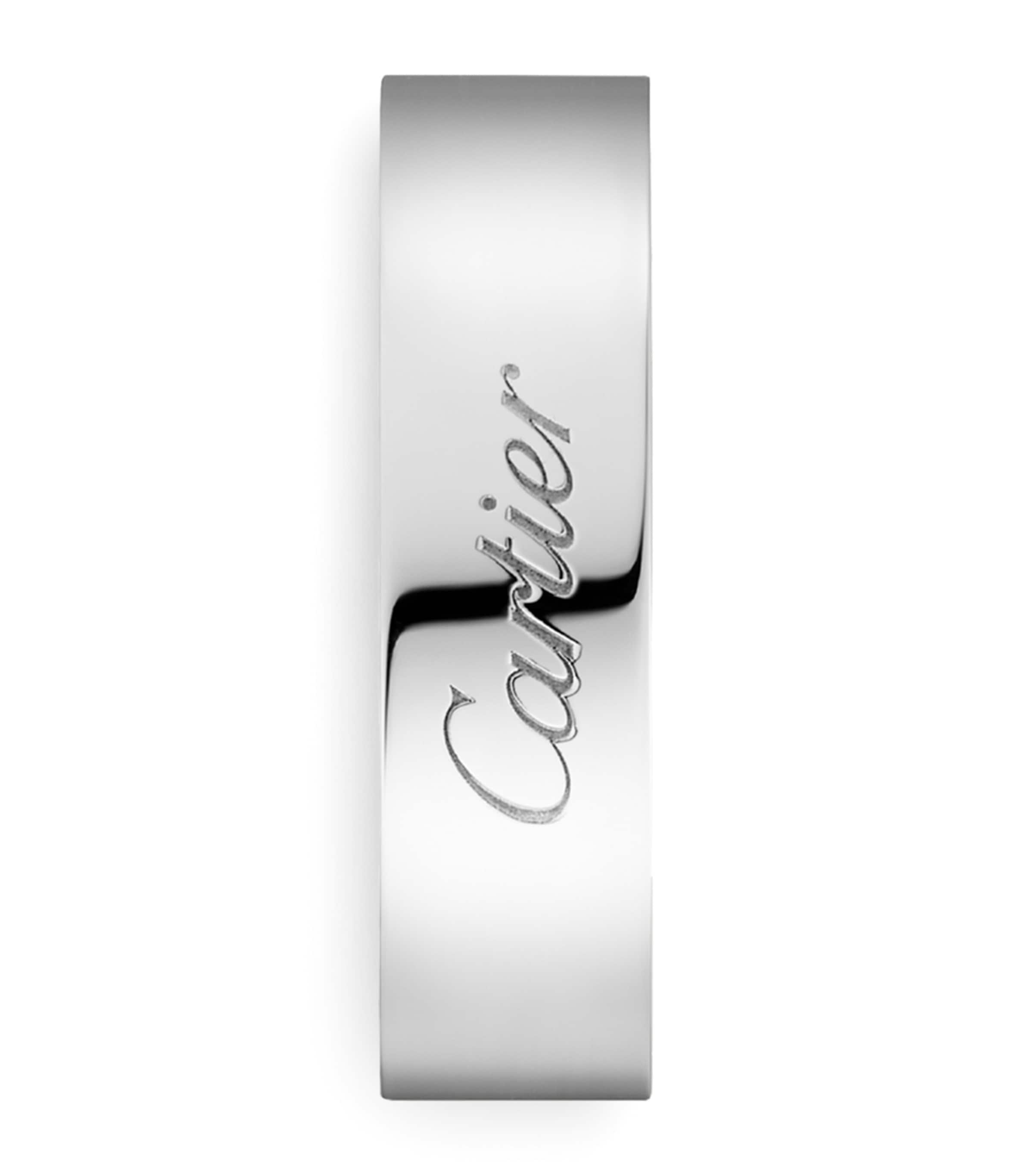 Cartier Platinum C de Cartier Wedding Band (5mm) Platinum Image 1