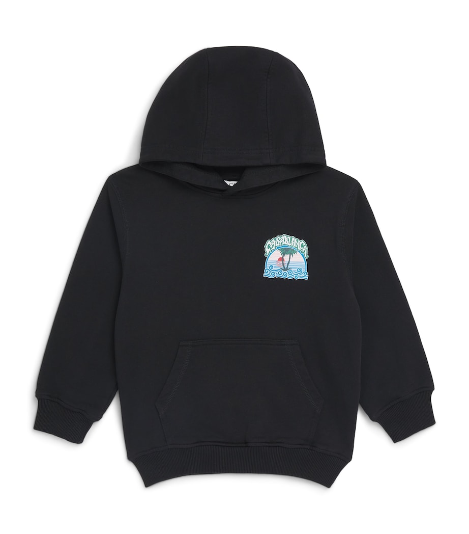Casablanca Kids Palm Tree Hoodie (3-14 Years) Palm Tree Emblem Image 1