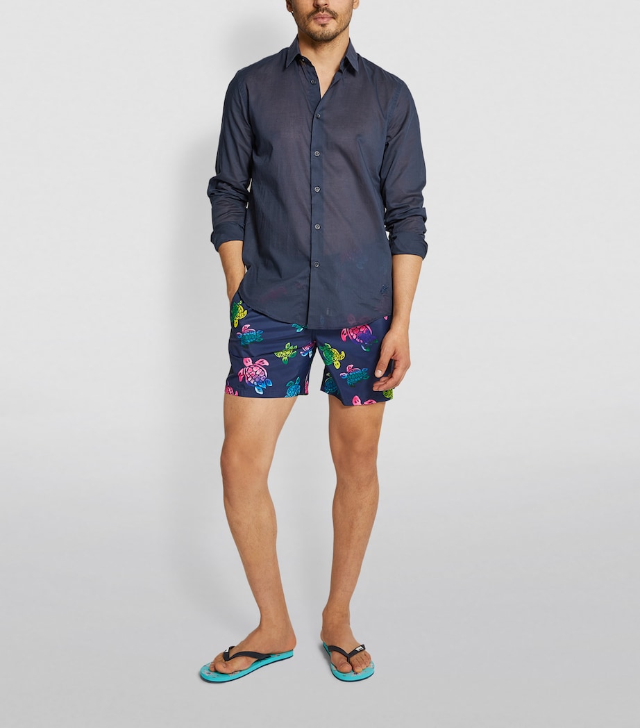 Sheer Caracal Shirt 390 BLUE MARINE Image 4