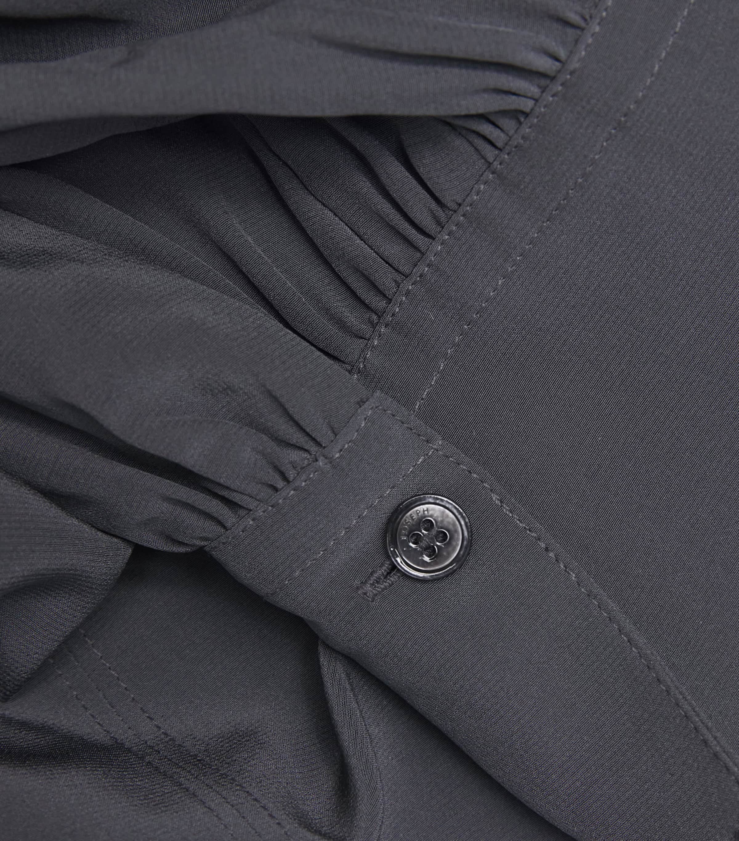 Silk Blondel Blouse SMOKE Image 5