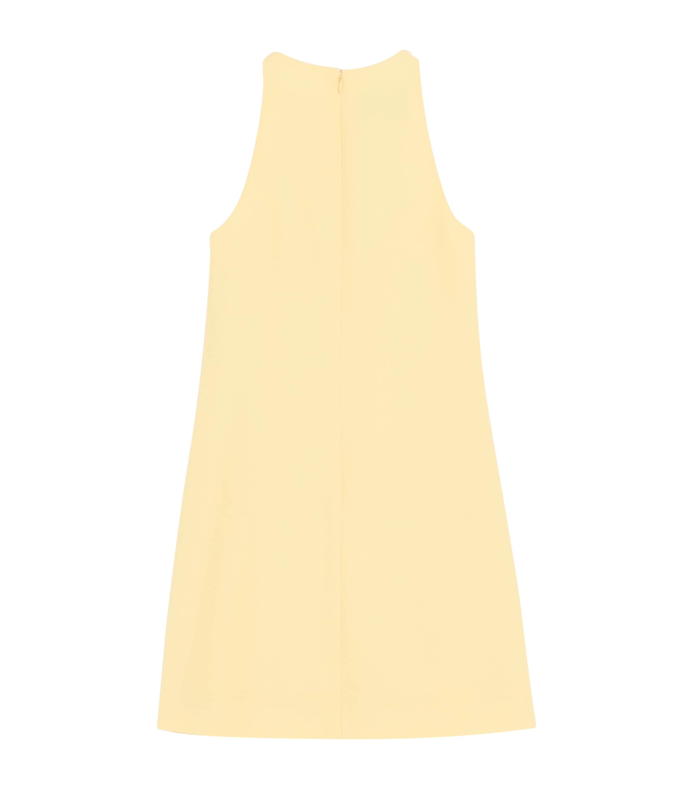 Virgin Wool-Silk Embellished Mini Dress A2X Image 2