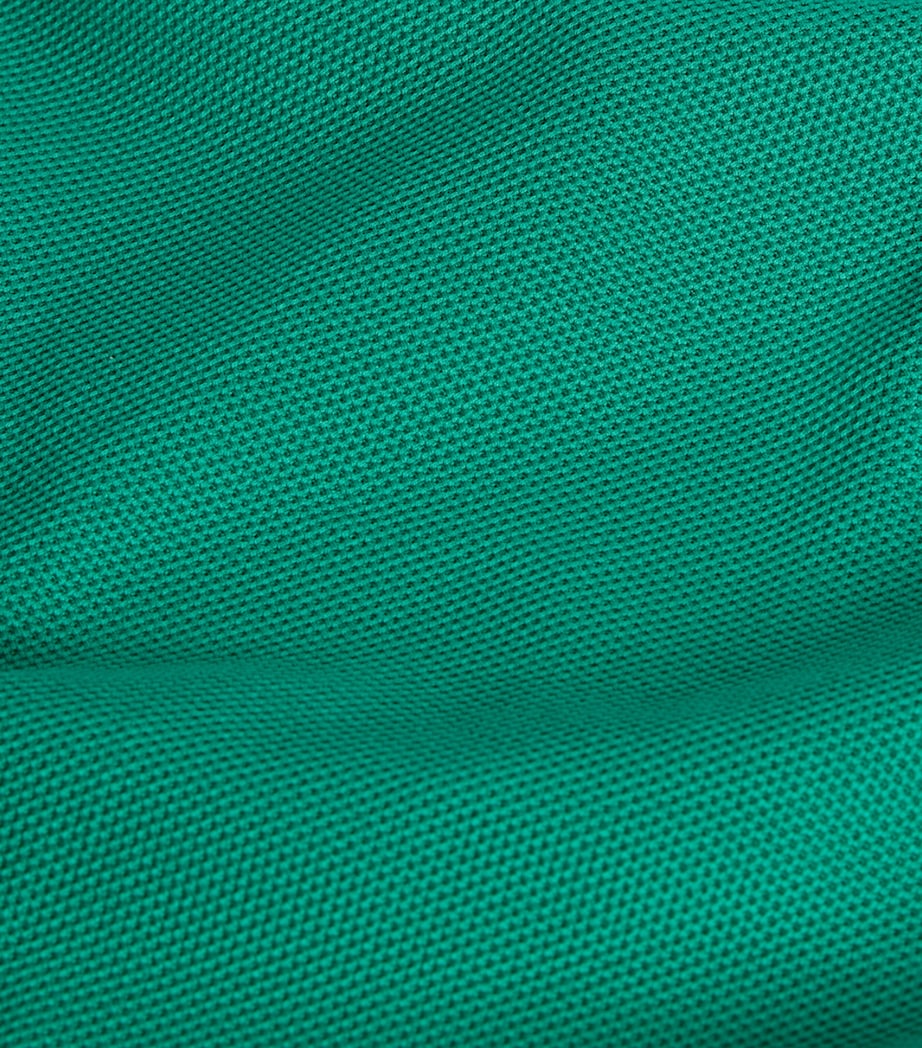 Dunhill Mens Cotton Piqué Polo Shirt Green Image 6