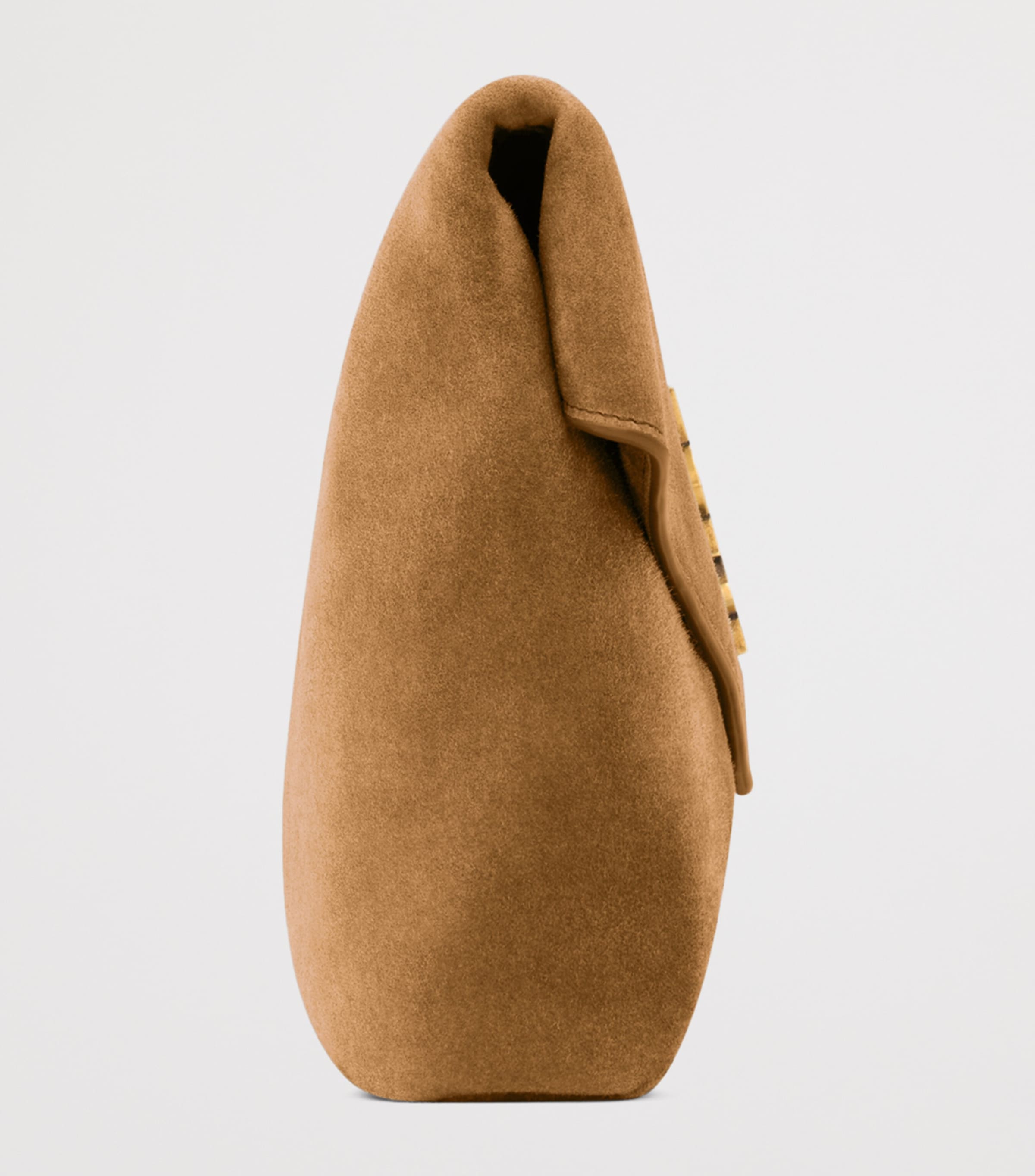 Saint Laurent Large Suede Cassandre Envelope Pouch Image 4