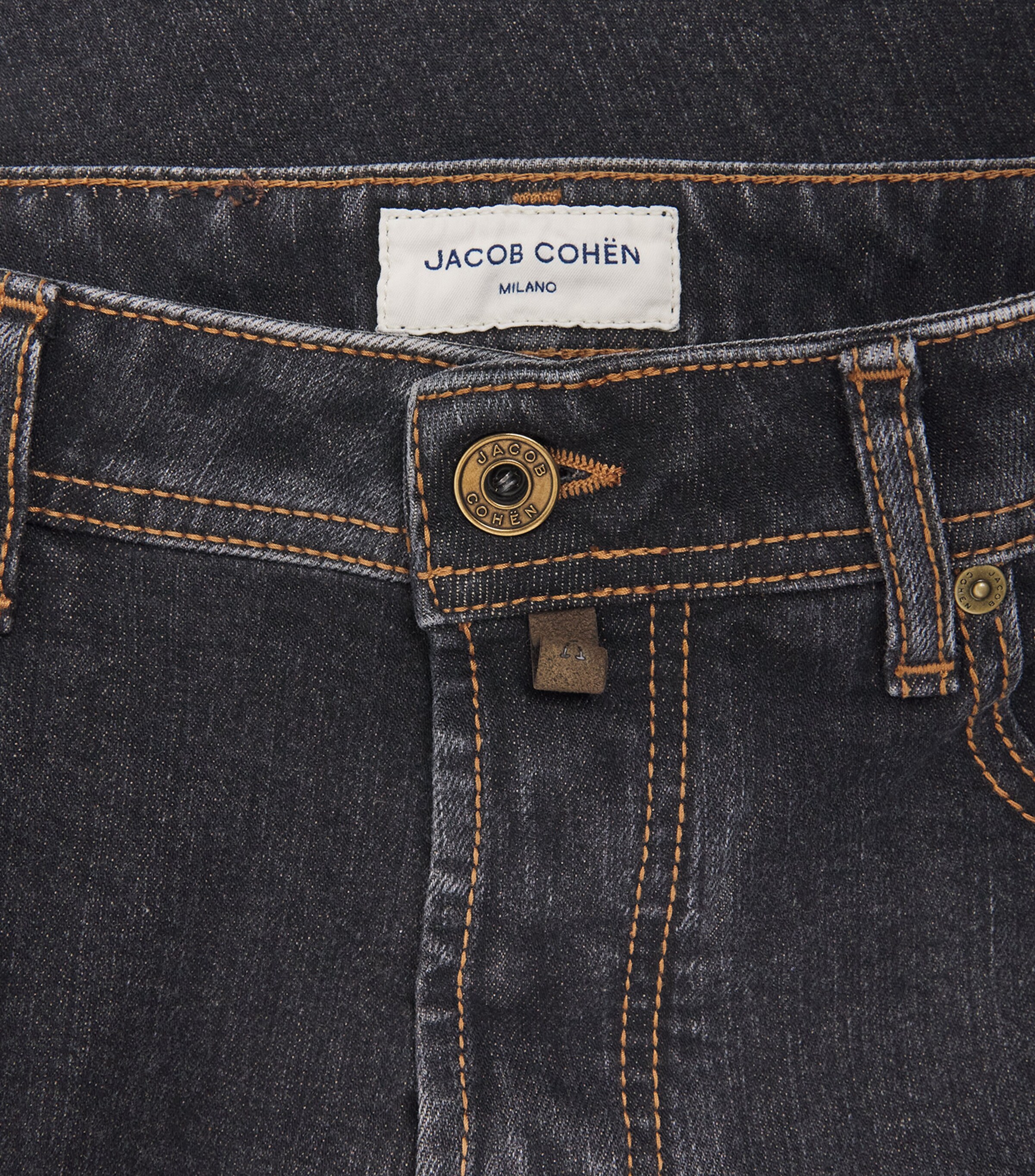 Jacob Cohën Mens Bard Slim Jeans Grey Image 6