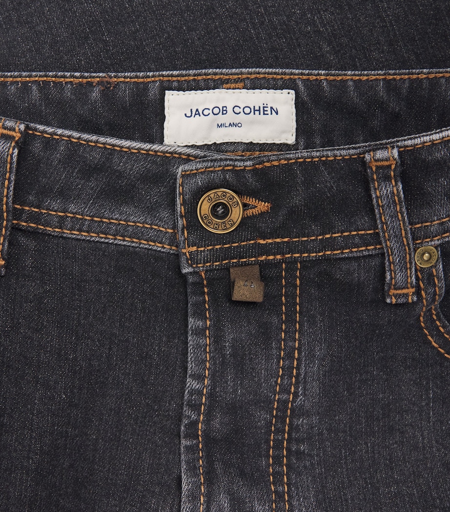 Jacob Cohën Mens Bard Slim Jeans Grey Image 6