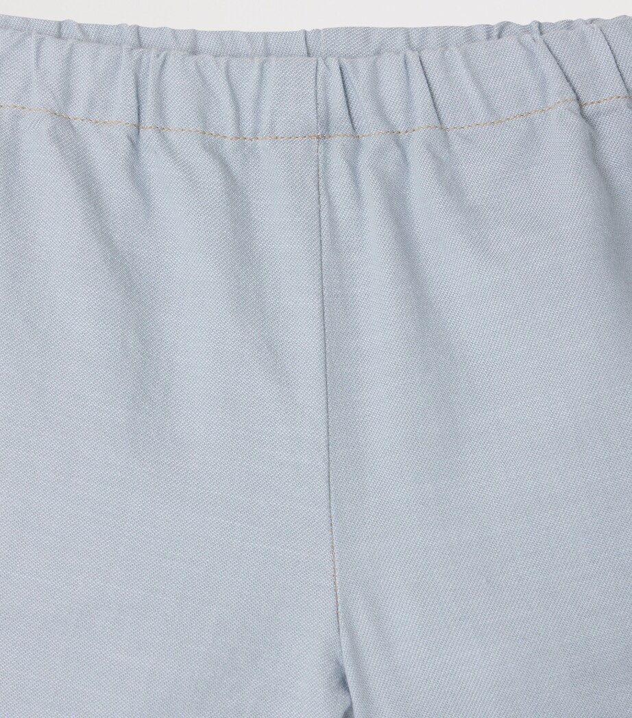 Bonpoint Cotton Ecady Shorts (6-18 Months) Ciel Image 3