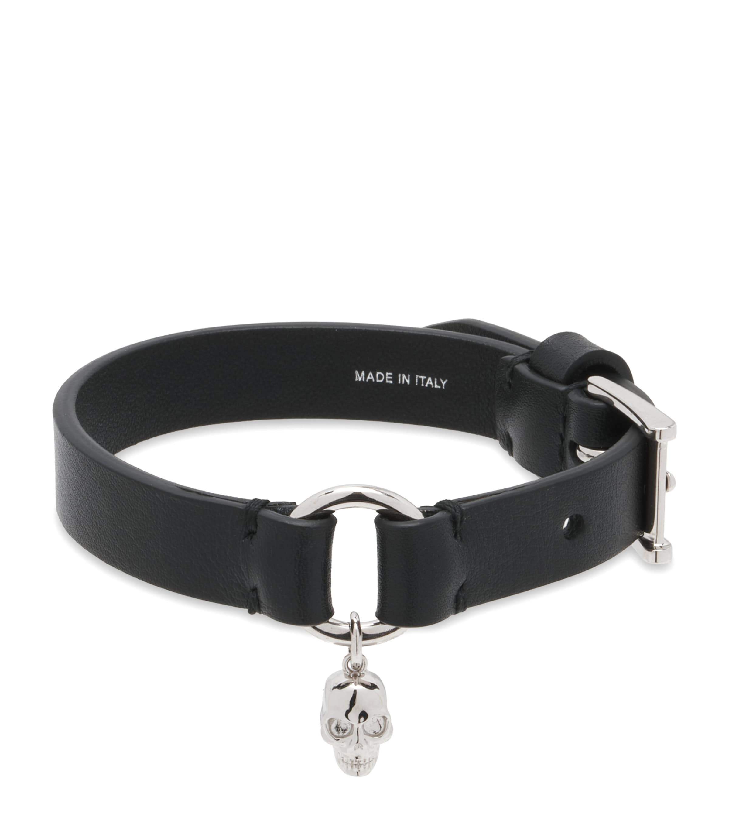 Leather Skull Bracelet 1000 Image 1