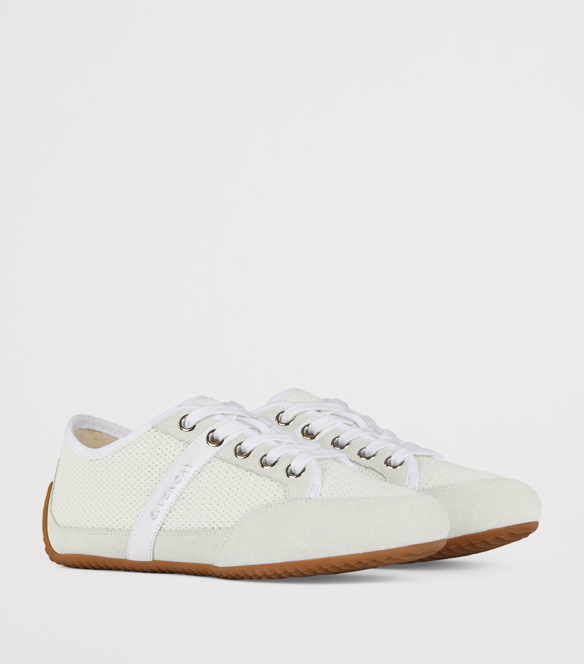Slim Low-Top Sneakers WHITE Image 2
