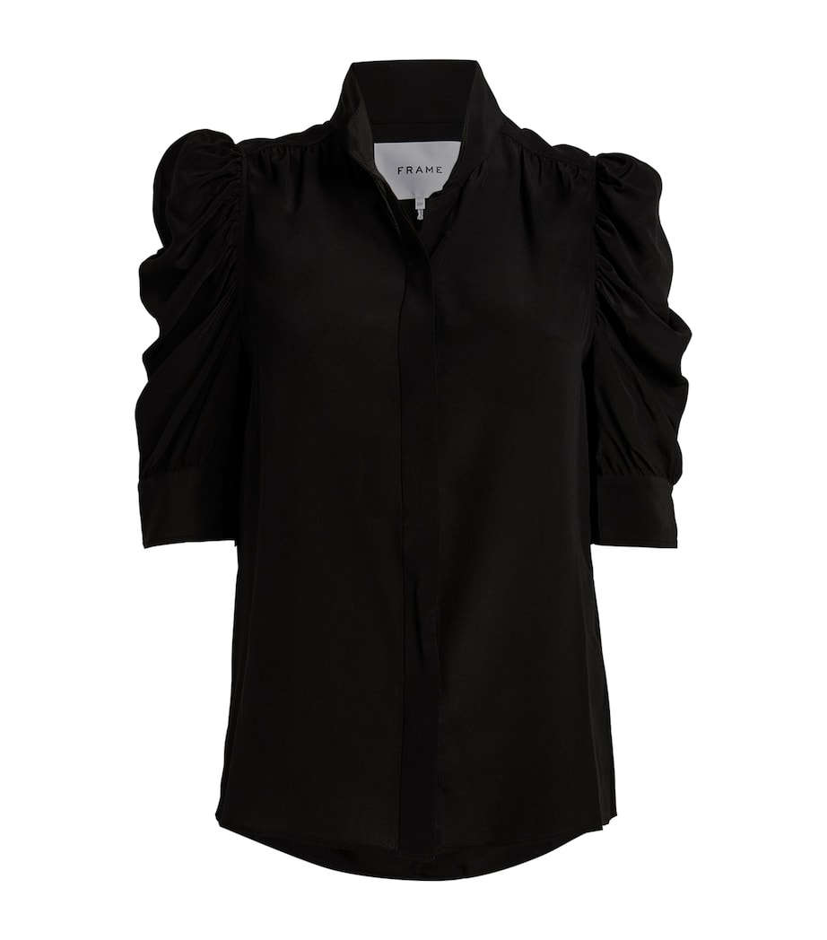 Silk Gillian Top NOIR Image 1