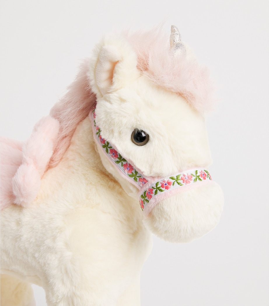 KONGES SLOJD Plush Starlight Unicorn White Image 3
