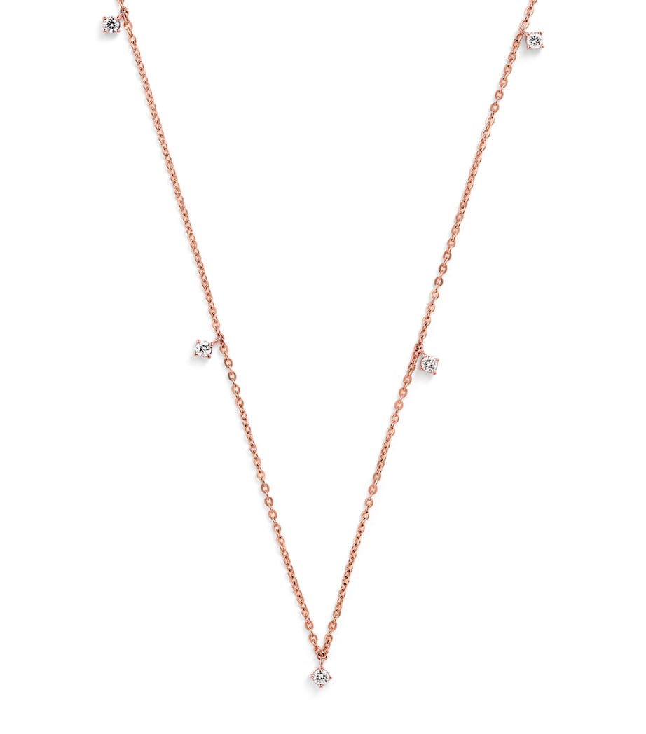 Rose Gold and Diamond Necklace (0.60ct) ROSE GOLD Image 1