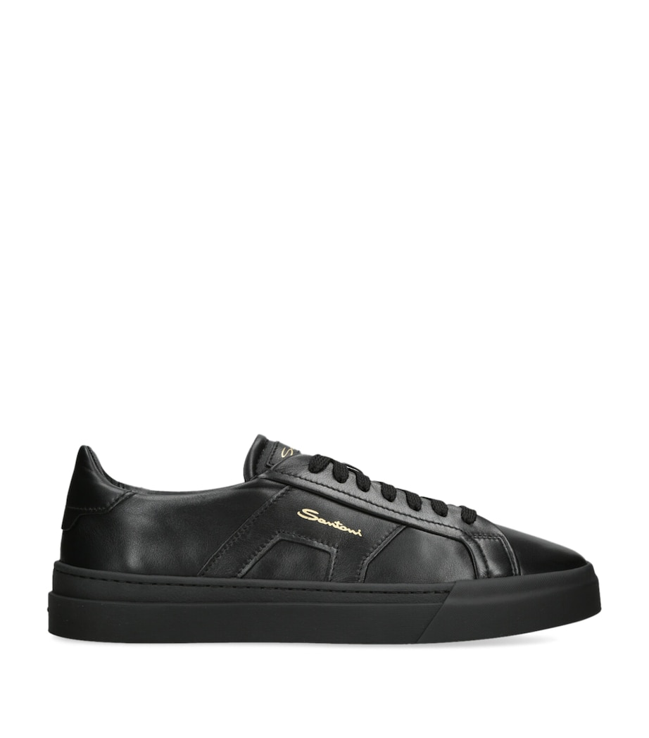 Leather DBS Sneakers BLACK Image 1