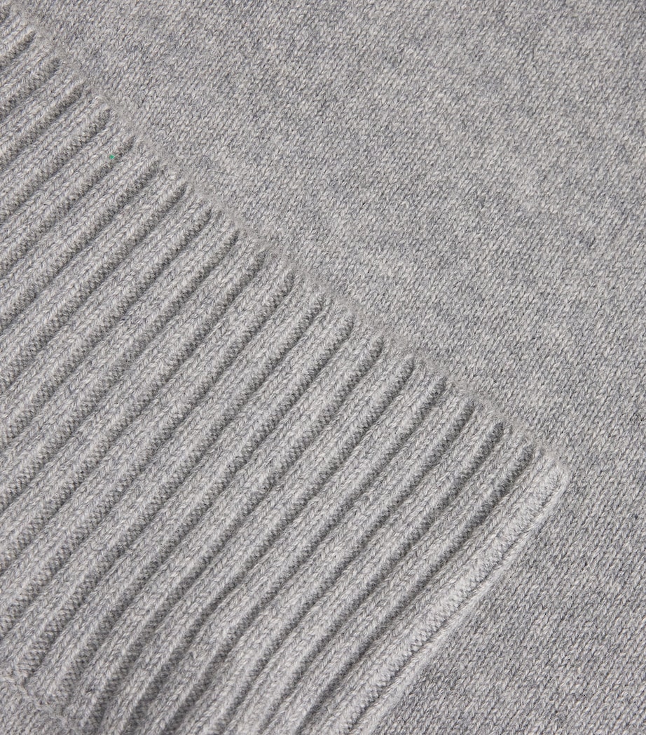 Cashmere-Blend Rollneck Sweater GREY Image 5