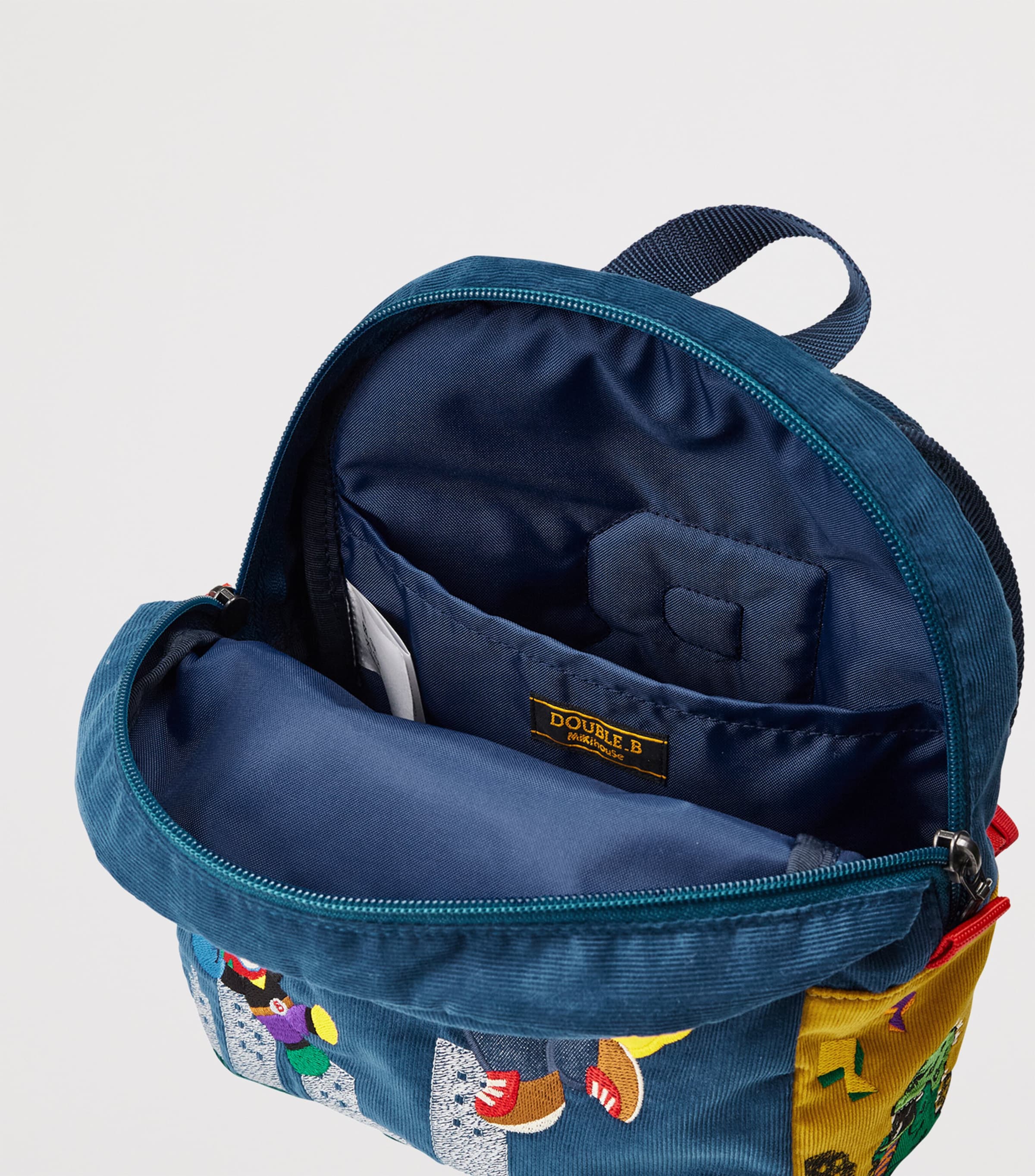 Miki House Corduroy Double B Backpack Image 7